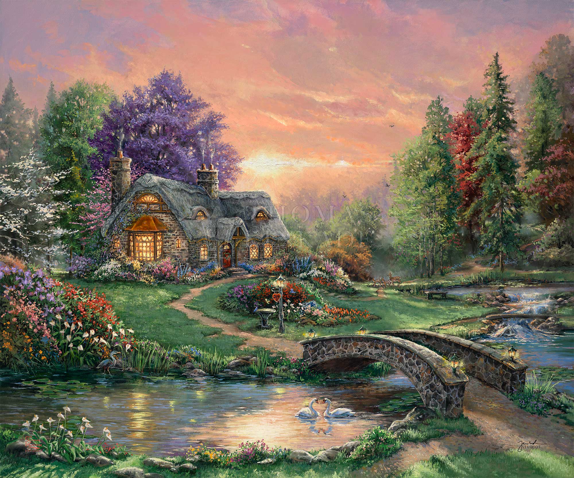 Value Of Thomas Kinkade Paintings - w6e1re4