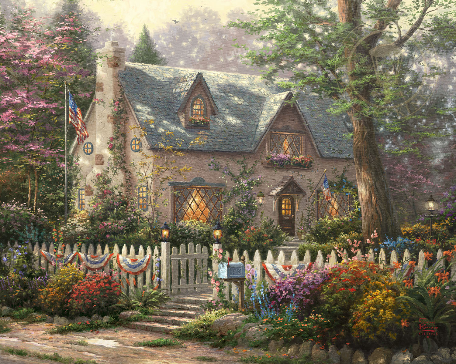 Thomas kinkade sale