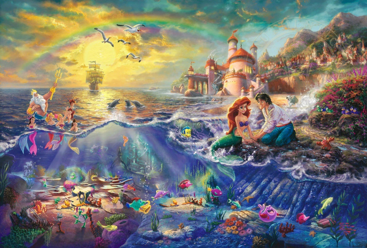 Disney The Little Mermaid – Thomas Kinkade Studios