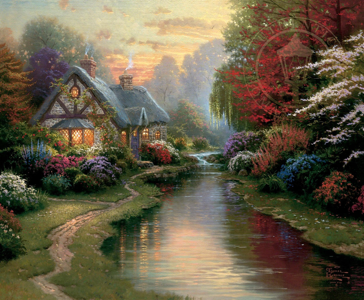 A Quiet Evening Thomas Kinkade Studios