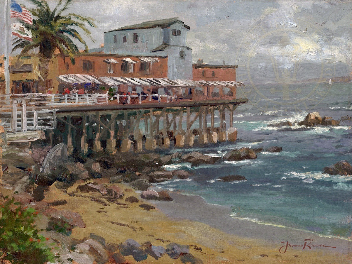 A View from Cannery Row Monterey Thomas Kinkade Studios