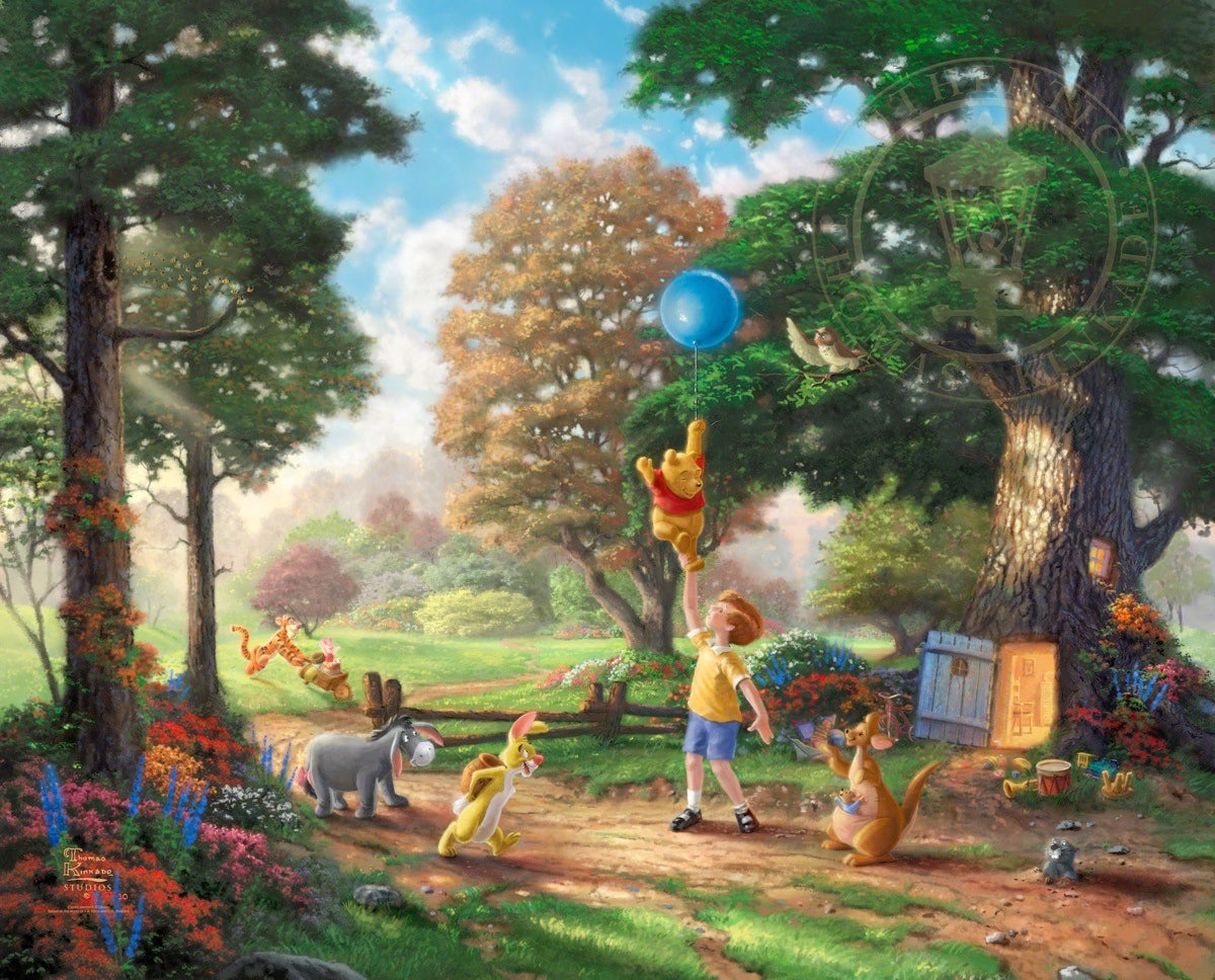 Schmidt Spiele (59689) - Thomas Kinkade: Disney, Winnie The Pooh