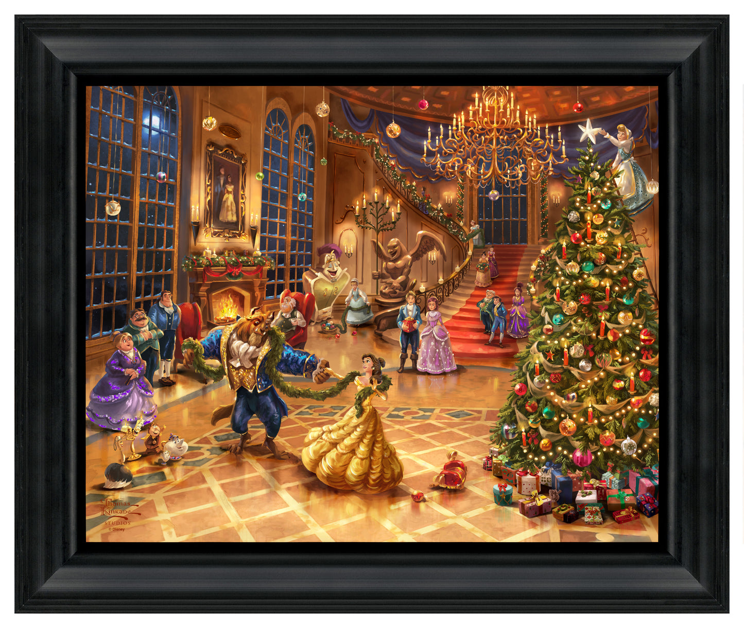 158456_f_BSV_Disney Beauty and the Beast Christmas Celebration_16x20_frame.jpg