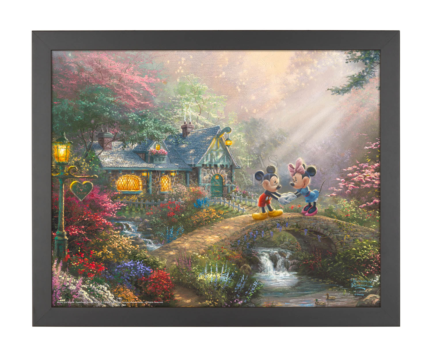 Disney Mickey And Minnie - Sweetheart Bridge - Art Prints – Thomas 