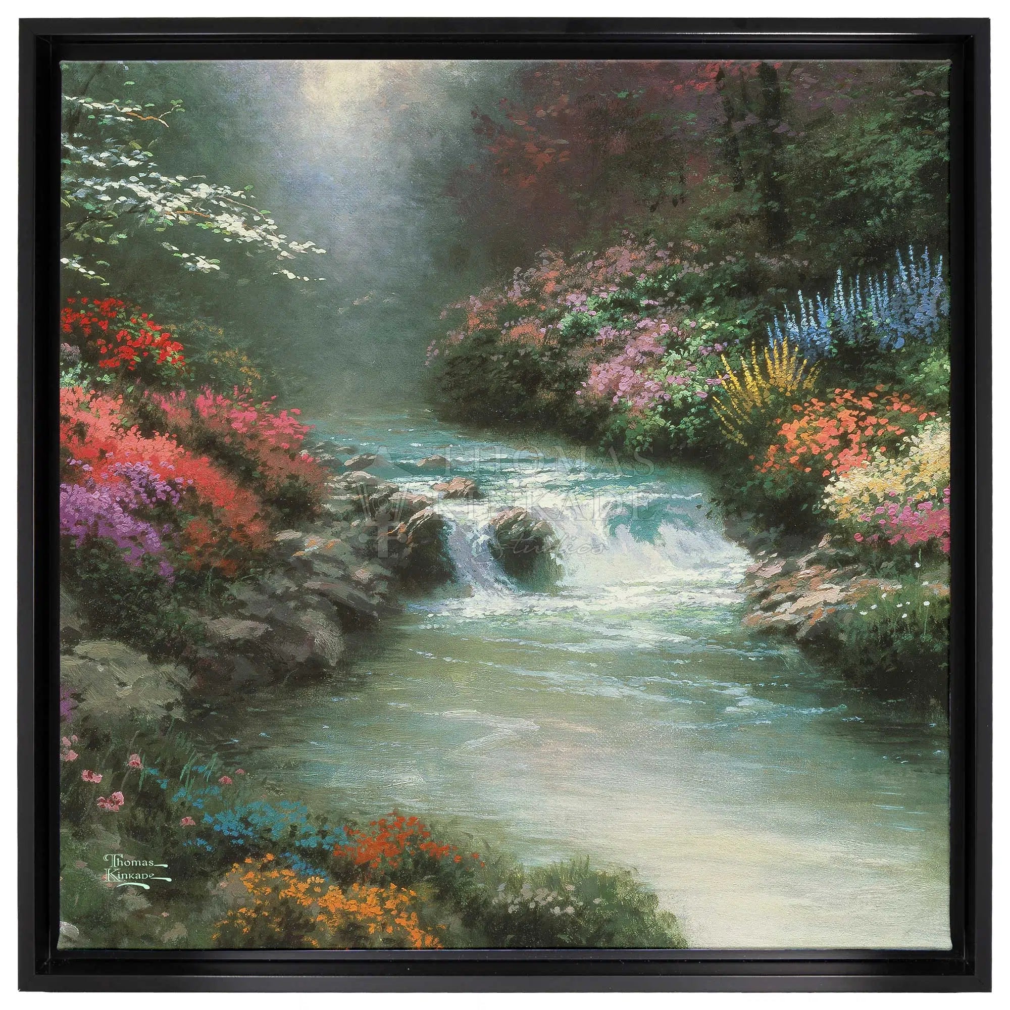 The Garden of Promise - 20 x 20 Gallery Wrapped Canvas (Onyx