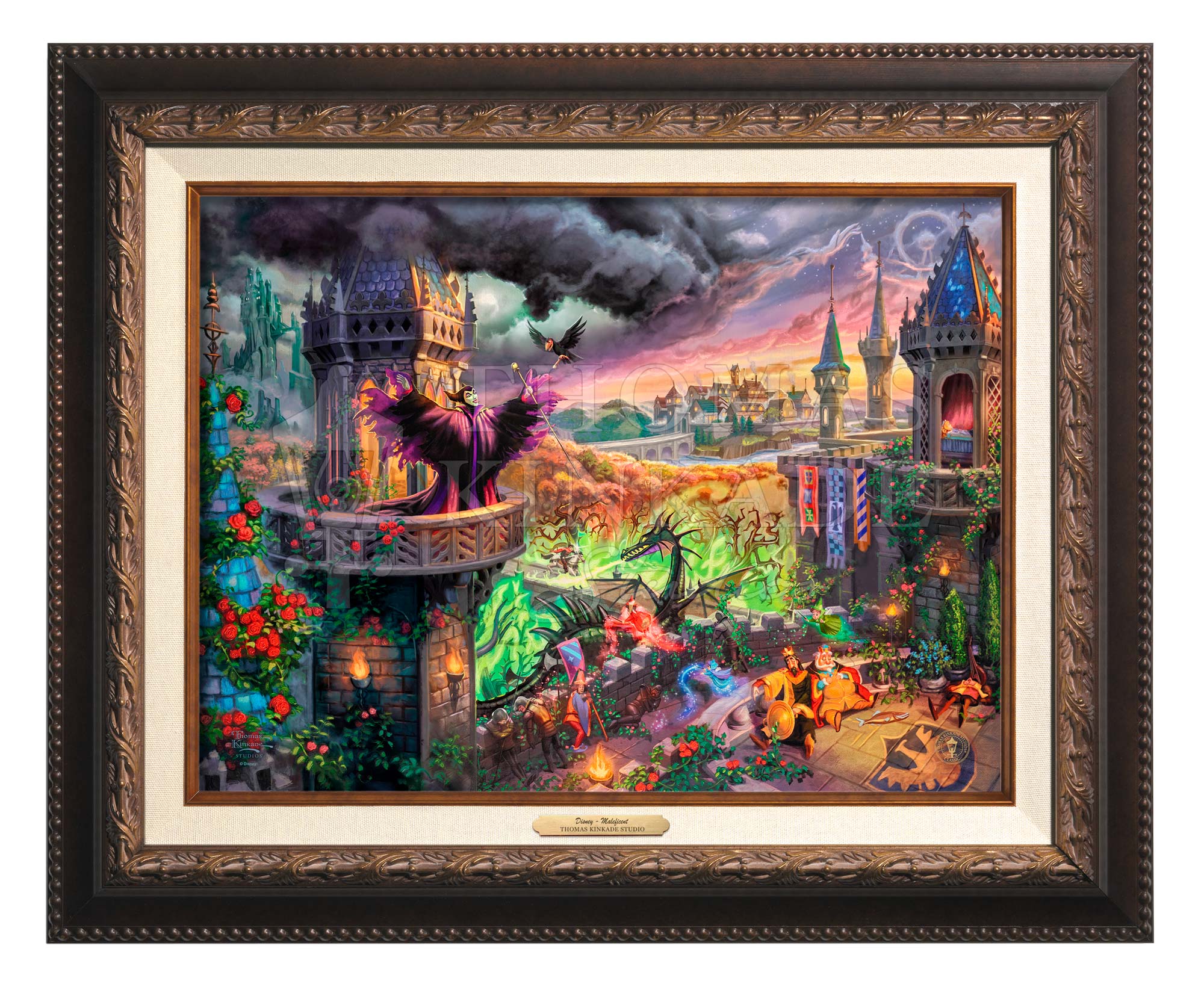 Disney Maleficent - 14 x 14 Gallery Wrapped Canvas – Thomas Kinkade  Studios