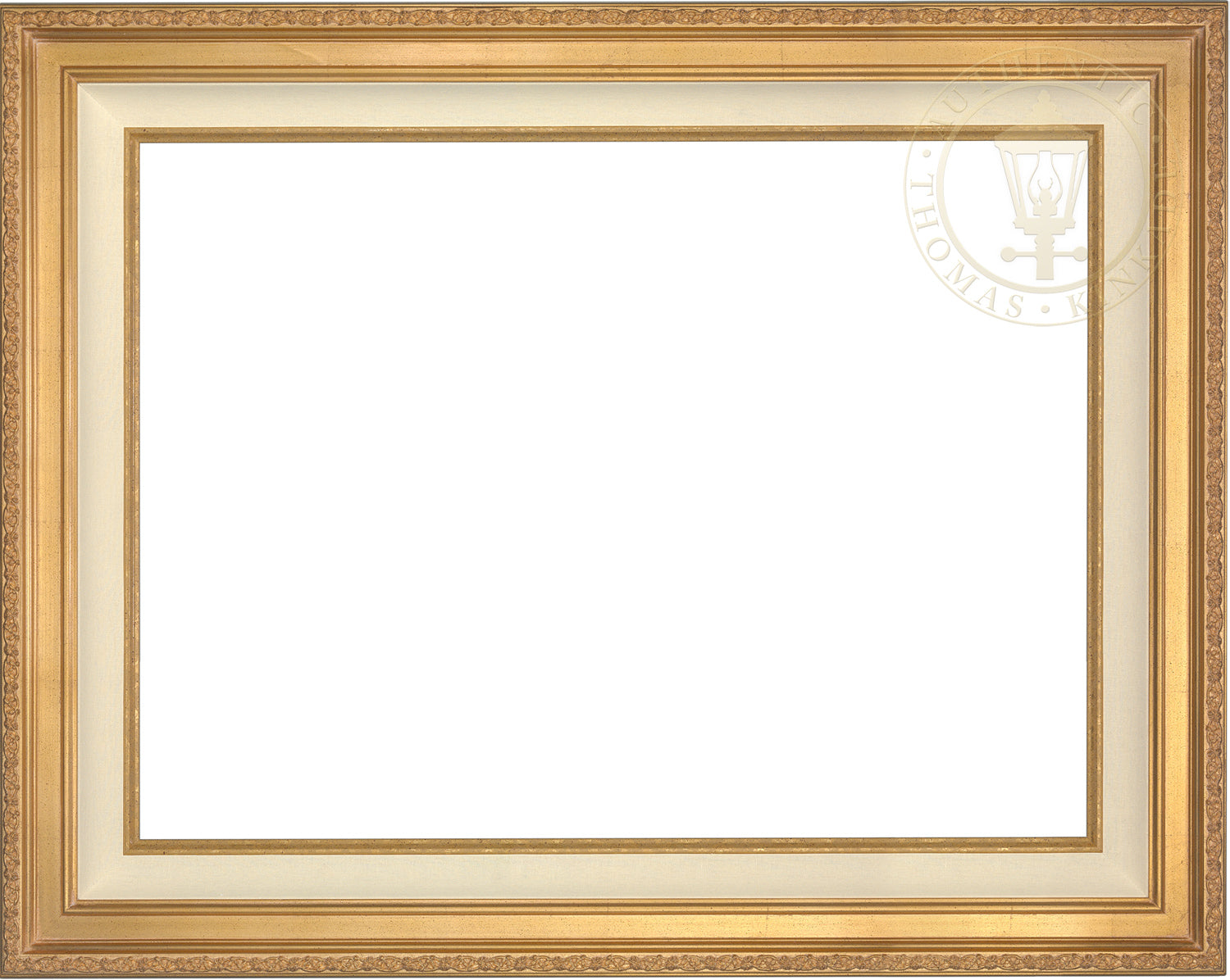 English Cod Still Life Print on Canvas in Wide Antiqued Gold Frame, 11x14  Print, 17x20 Framed