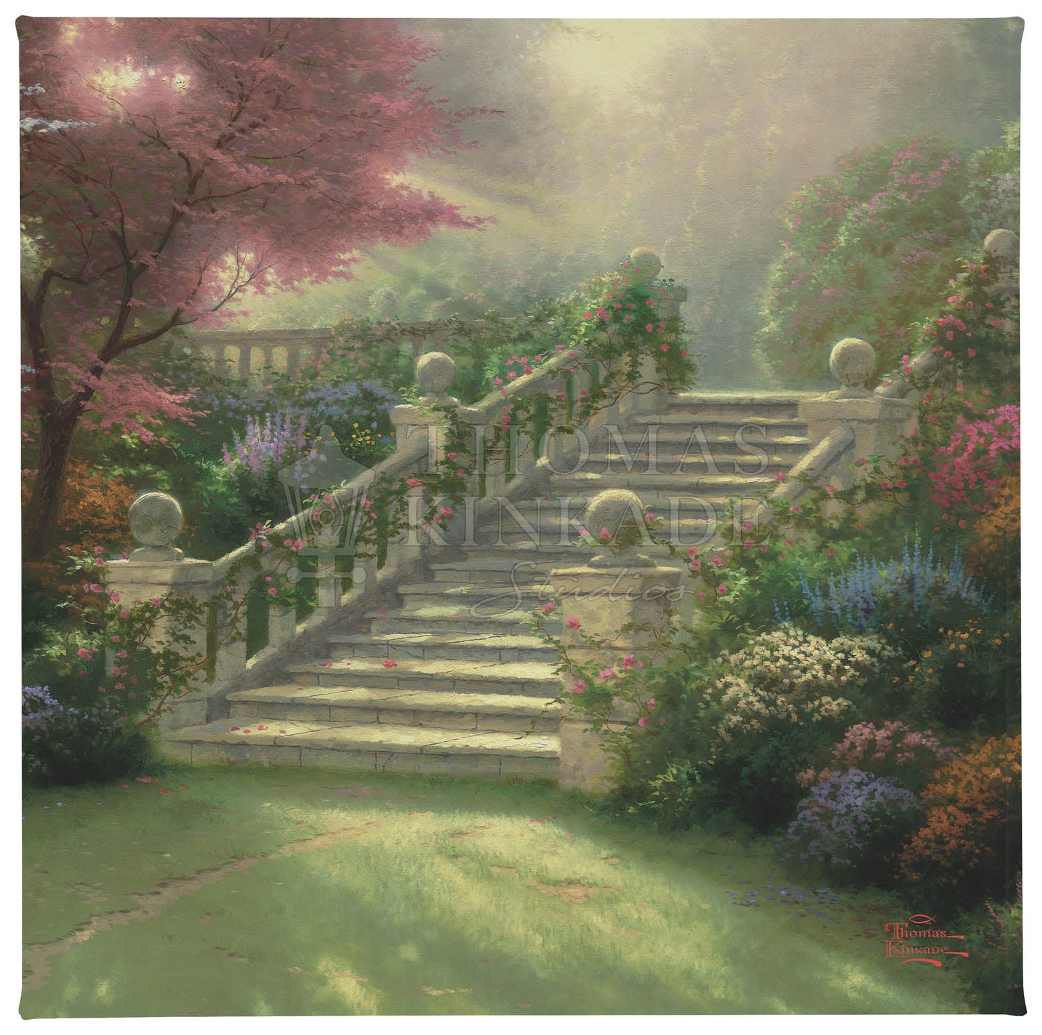 FOUR canvas wrapped hotsell Thomas Kinkade pictures