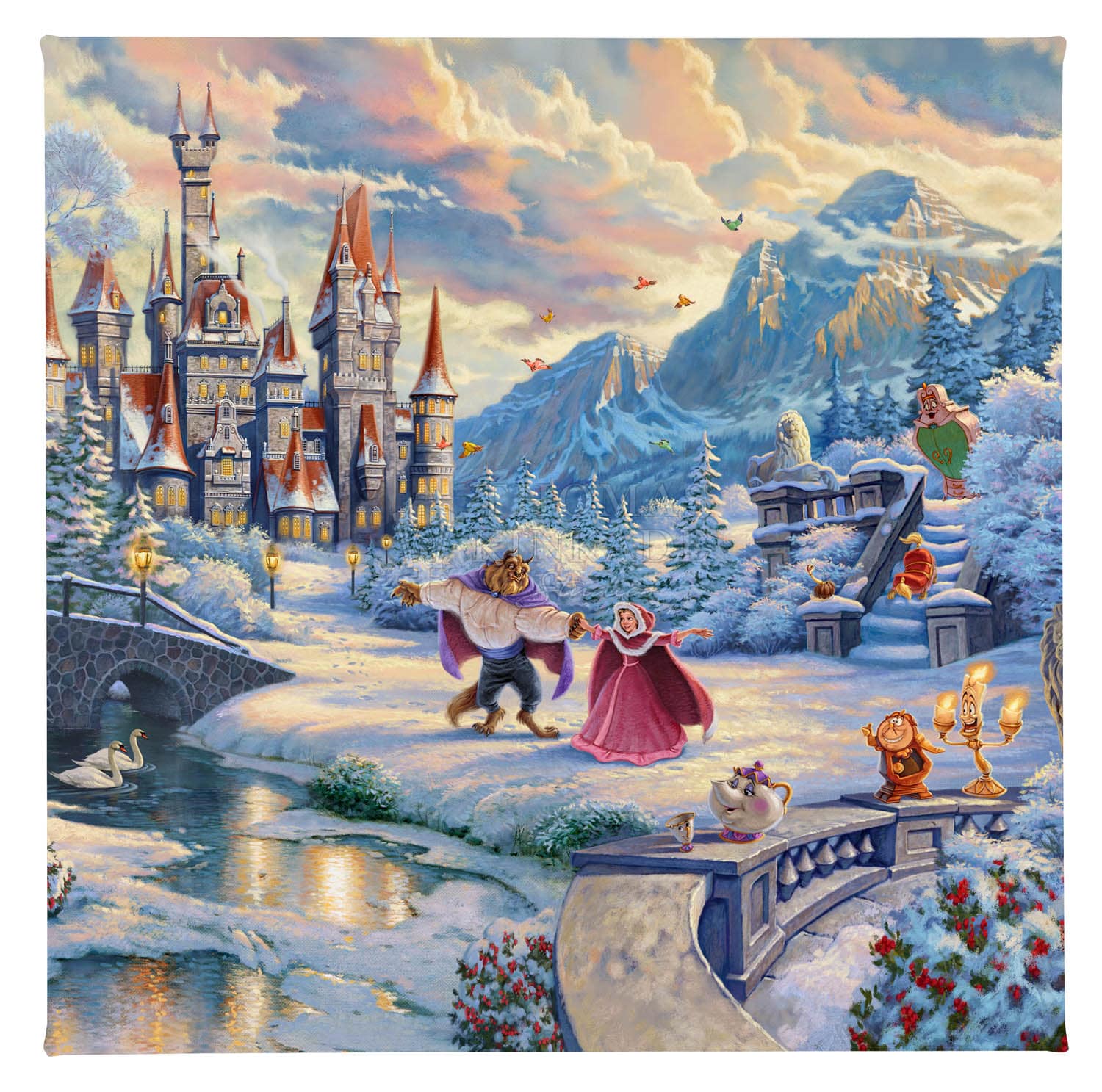 Disney Beauty and the Beast's Winter Enchantment 14