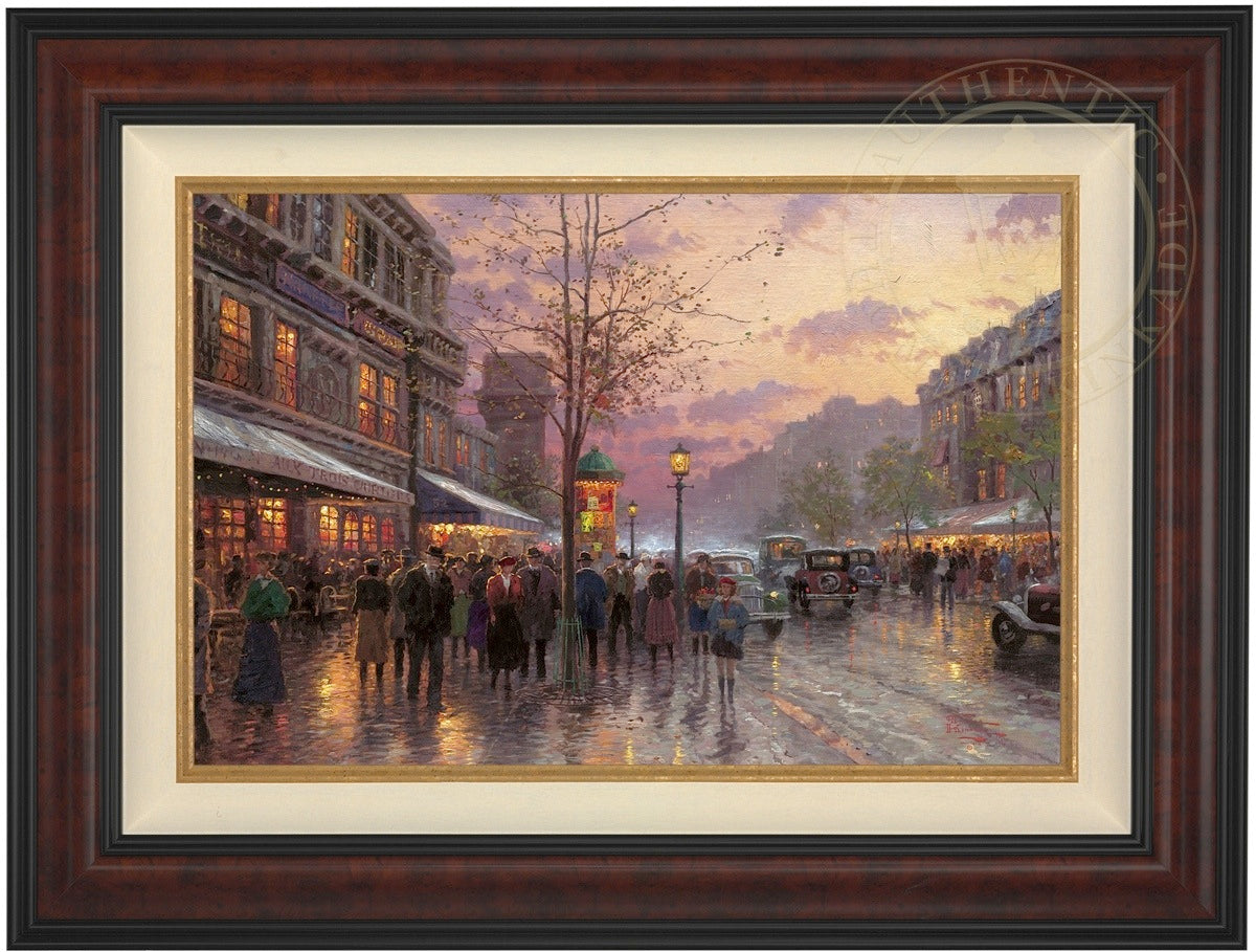 Boulevard Lights, Paris - Limited Edition Canvas – Thomas Kinkade 