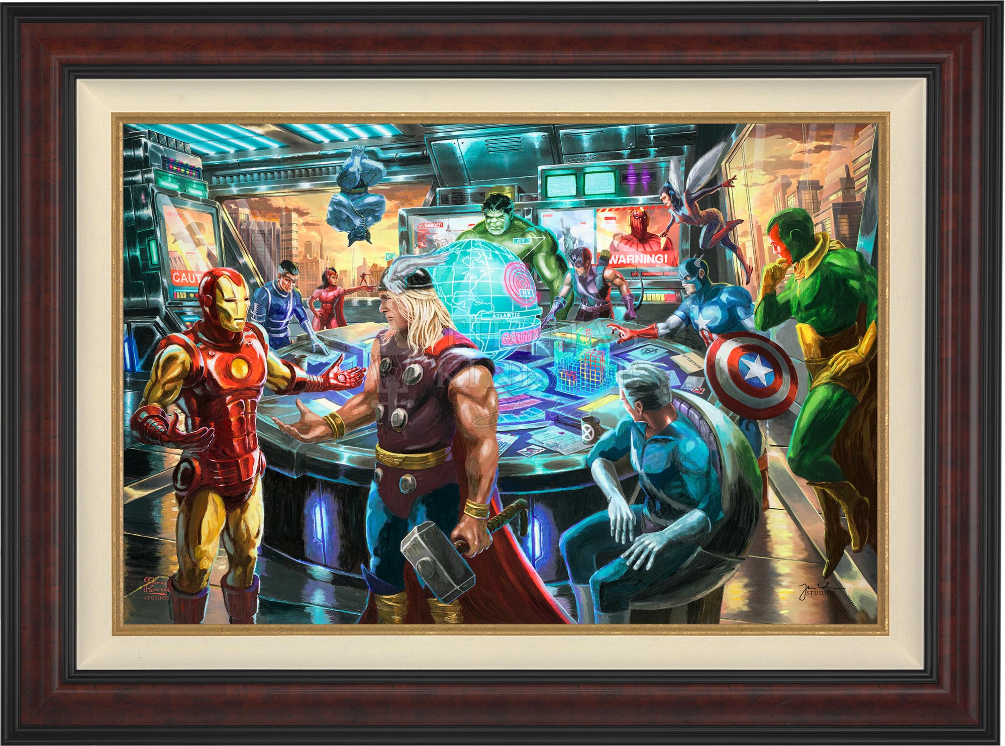 Avengers Assemble Limited Edition A1 Art Print 