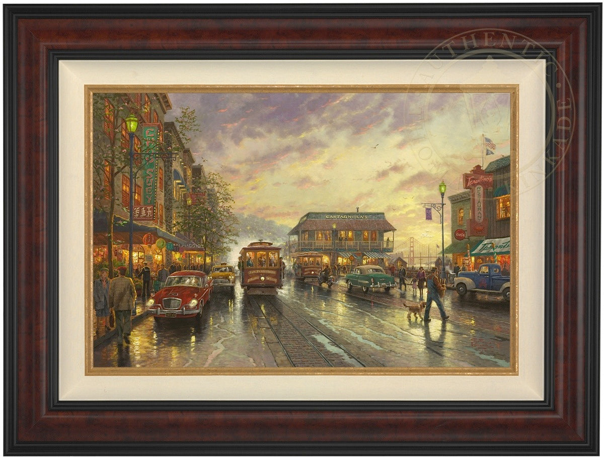 City by the Bay Limited Edition Canvas Thomas Kinkade Studios