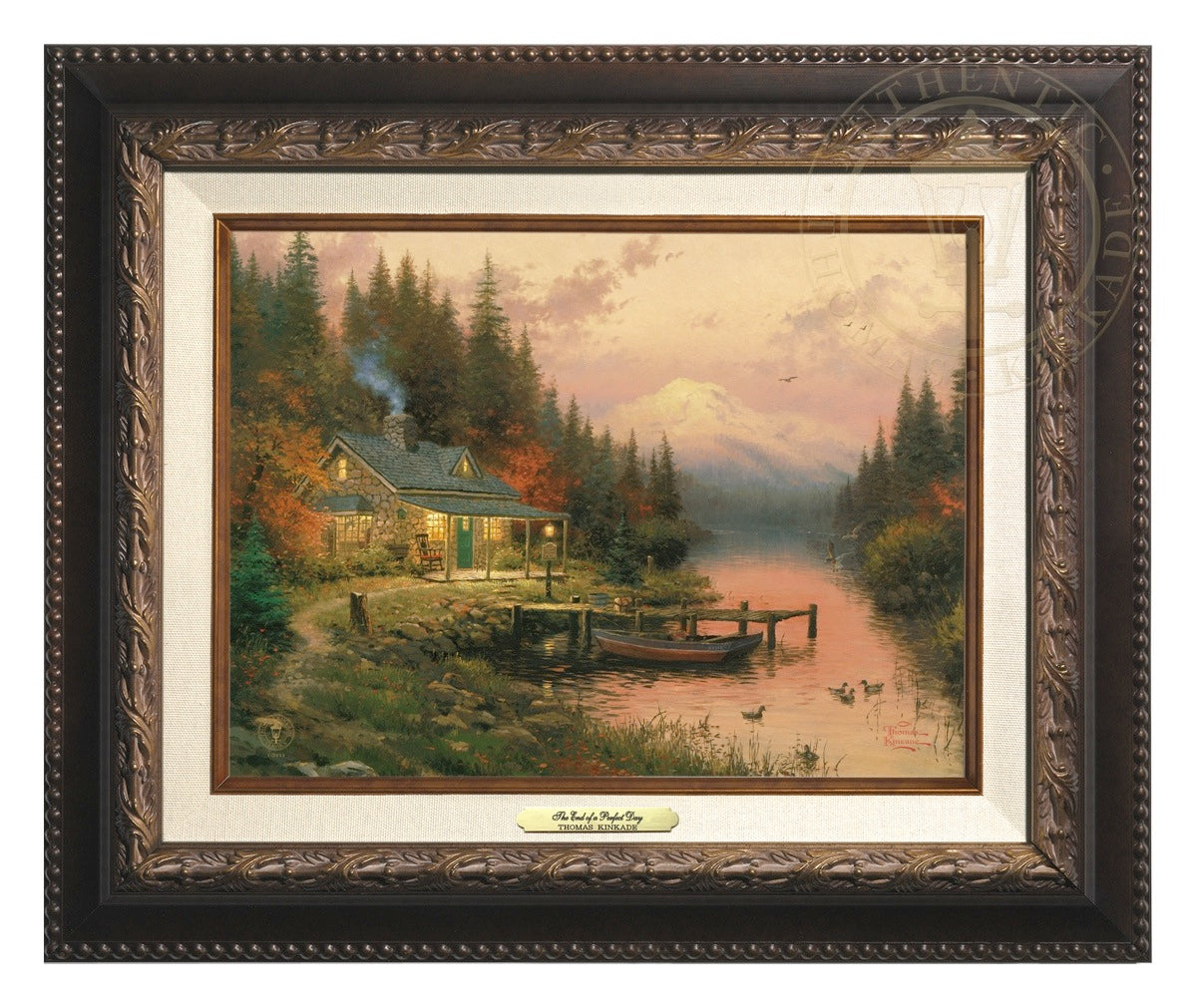 The End of a Perfect Day - Canvas Classics – Thomas Kinkade Studios