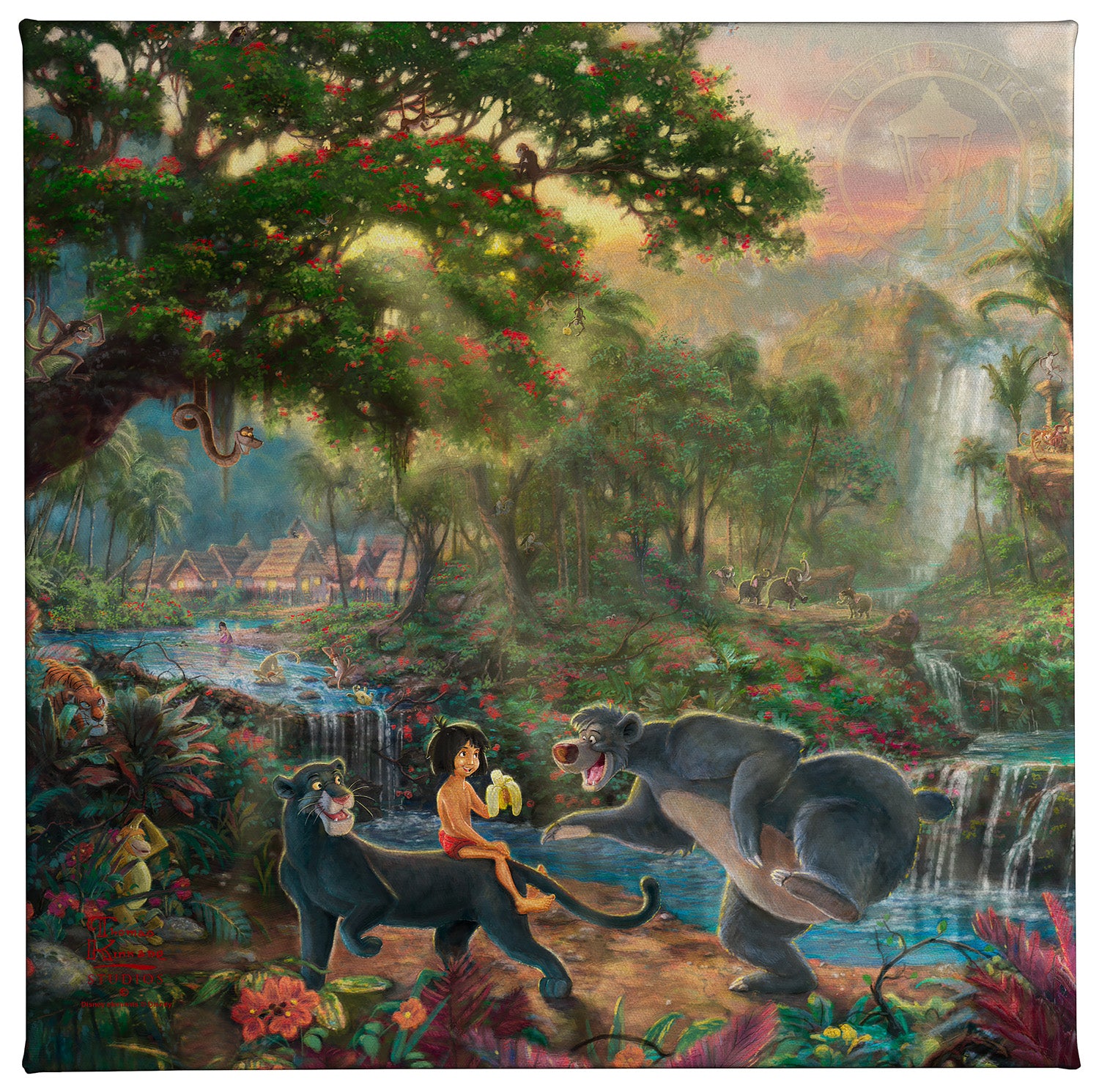 Disney Lilo & Stitch - 14 x 14 Gallery Wrapped Canvas – Thomas Kinkade  Studios