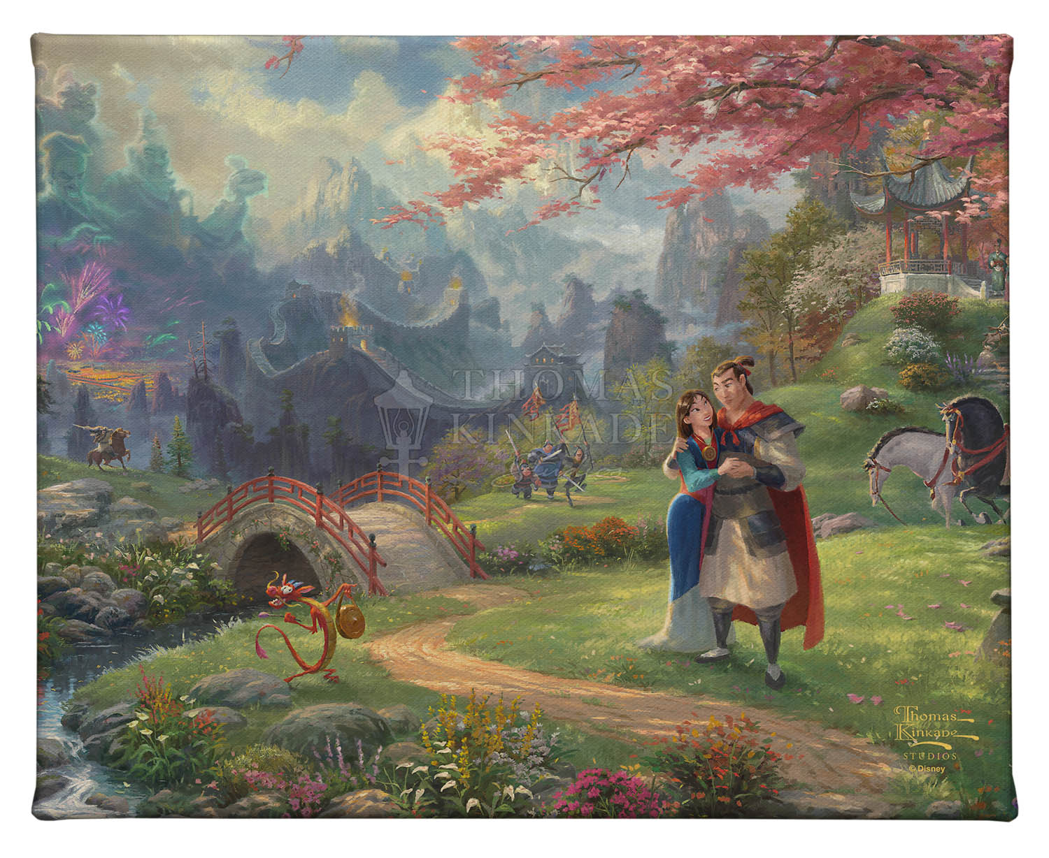 Disney Mulan Blossoms of Love - Limited Edition Canvas – Thomas