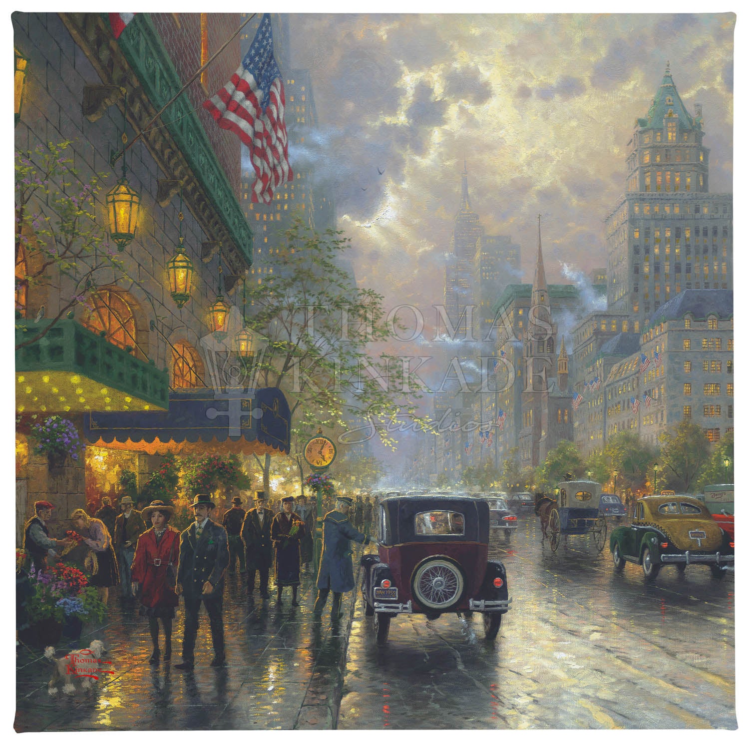 Thomad Kinkade New York shops Fifth Avenue