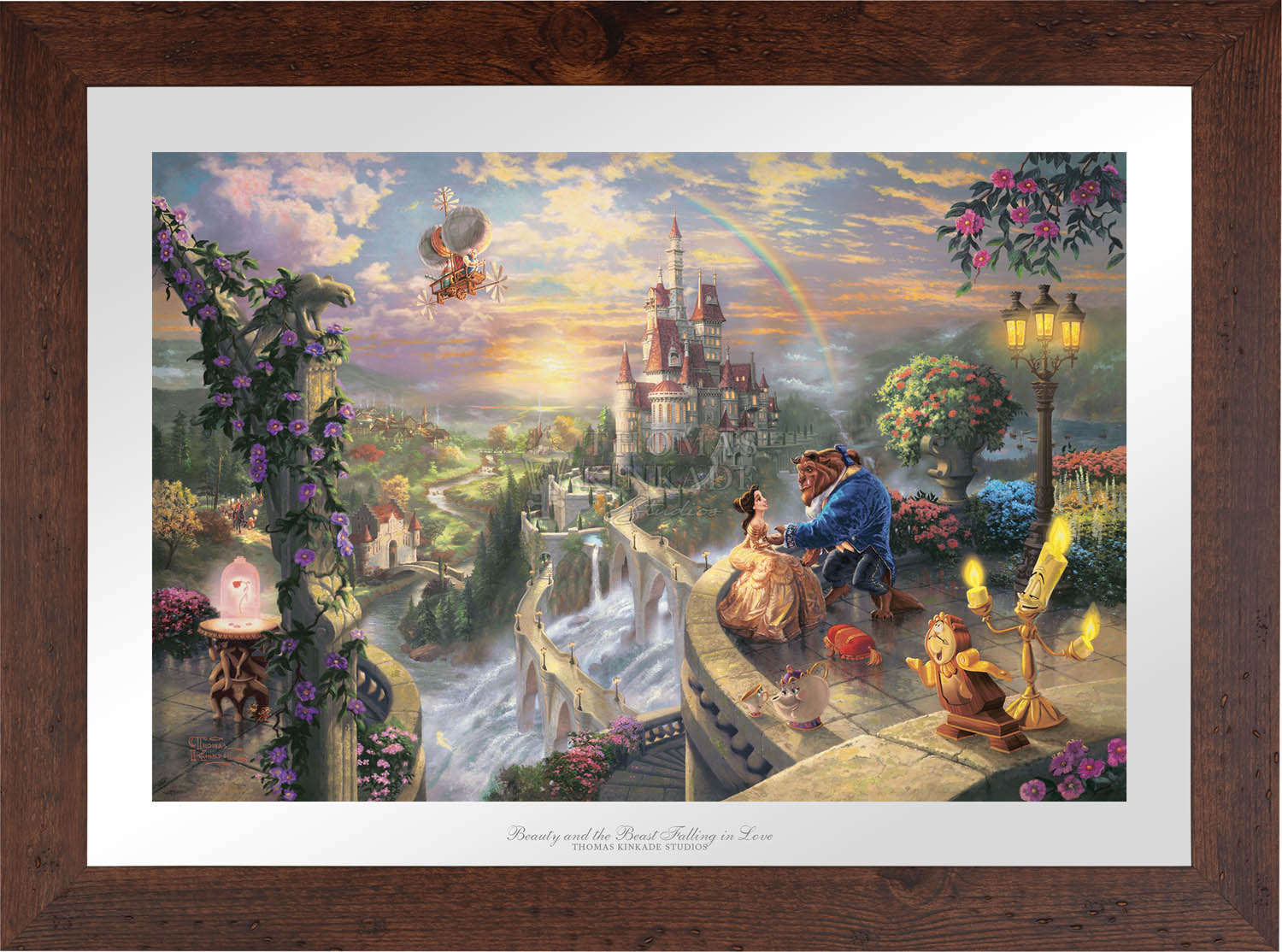 Thomas Kinkade Beauty And The Beast Puzzle Thomas Kinkade Beauty And The Beast Puzzle