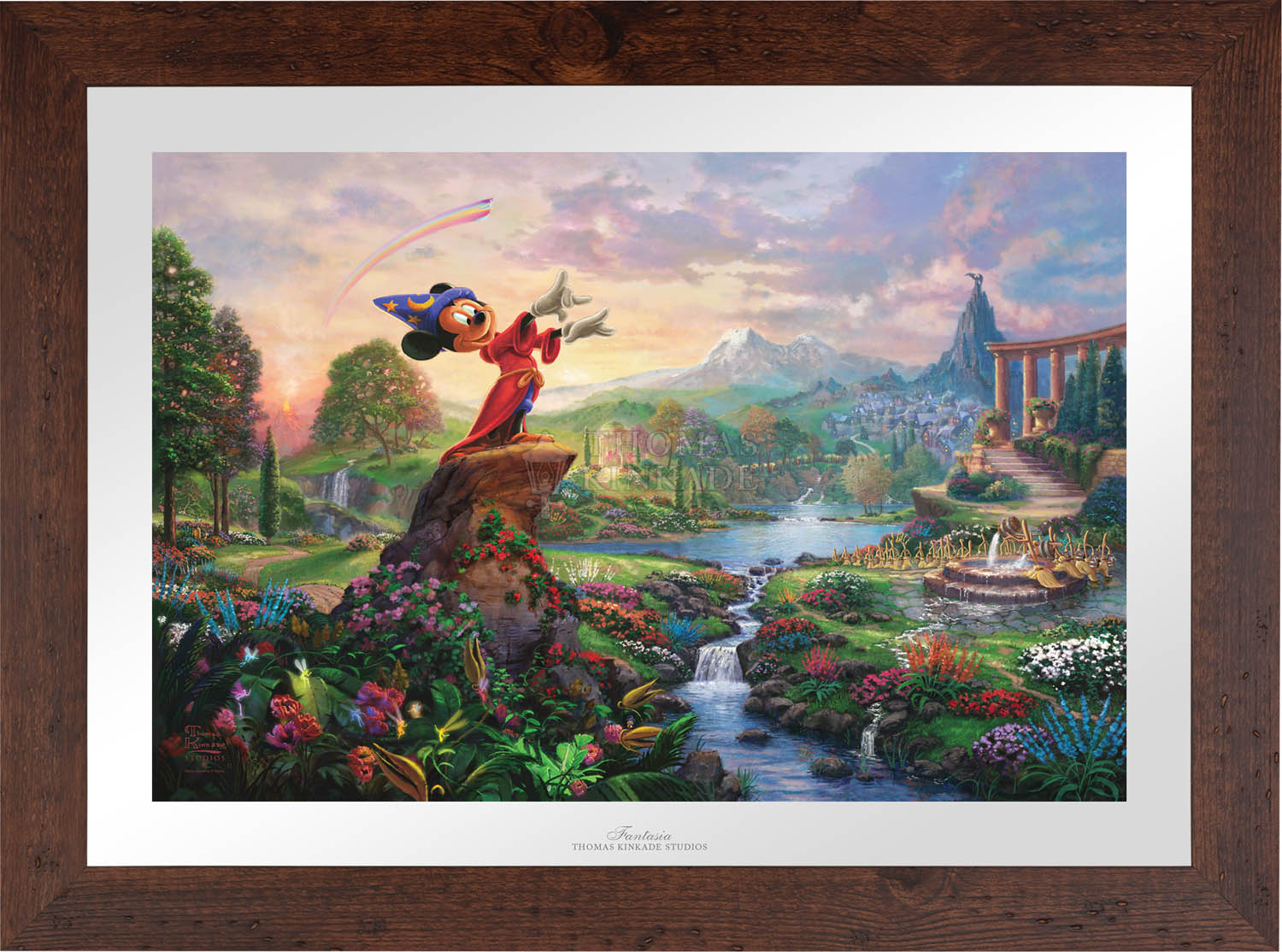 Disney Fantasia - StarFire Print By Thomas Kinkade Studios