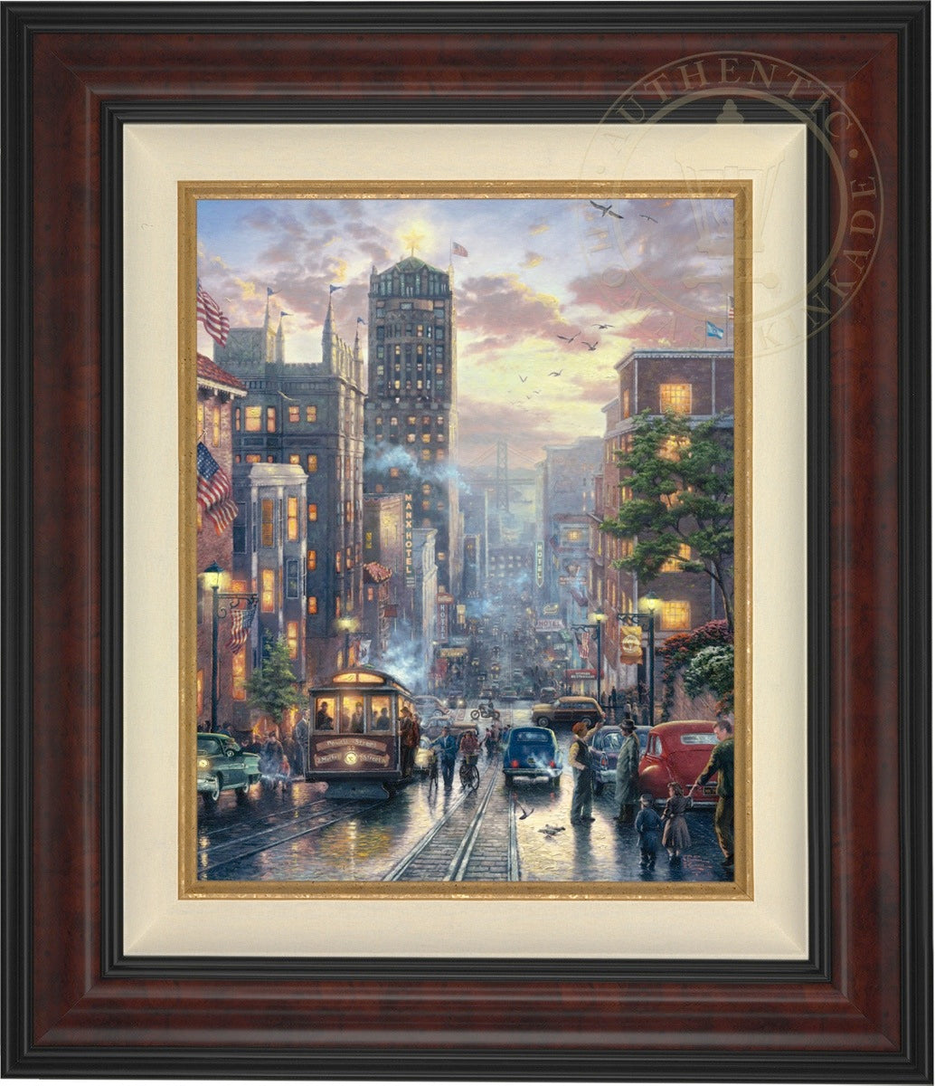 Thomas Kinkade Studios - Disney Mad Hatter's Tea Party - Jewel Edition Art 12 x 18 / JE / Unframed