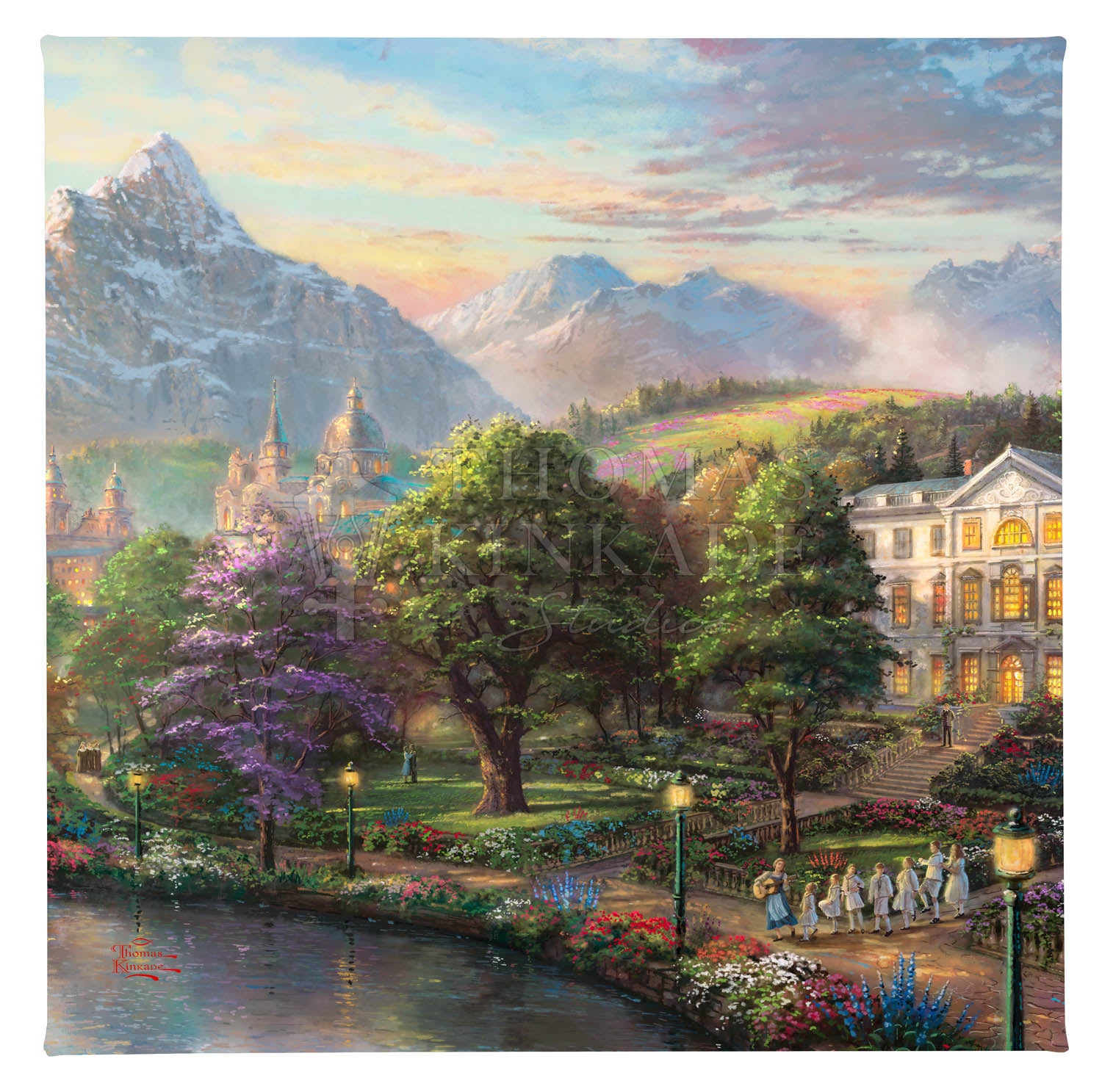 Puzzle Thomas Kinkade: A perfect summer day in a tin box, 500 pieces