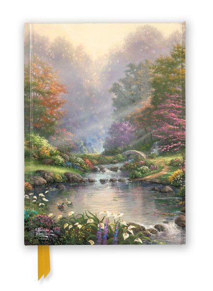 Thomas Kinkade Studios: Reflection of Faith Foiled Journal