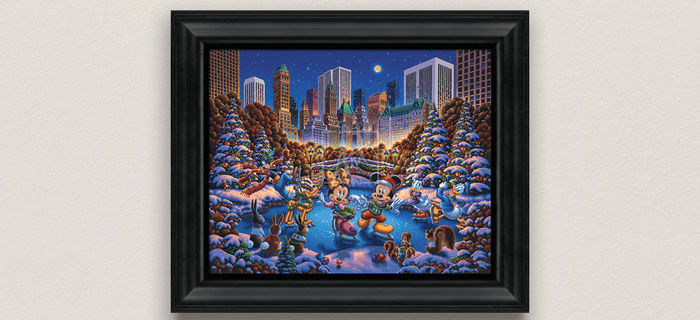 Framed Canvas Prints Thomas Kinkade Studios   Art Of Entertainment   Framed Canvas Art 