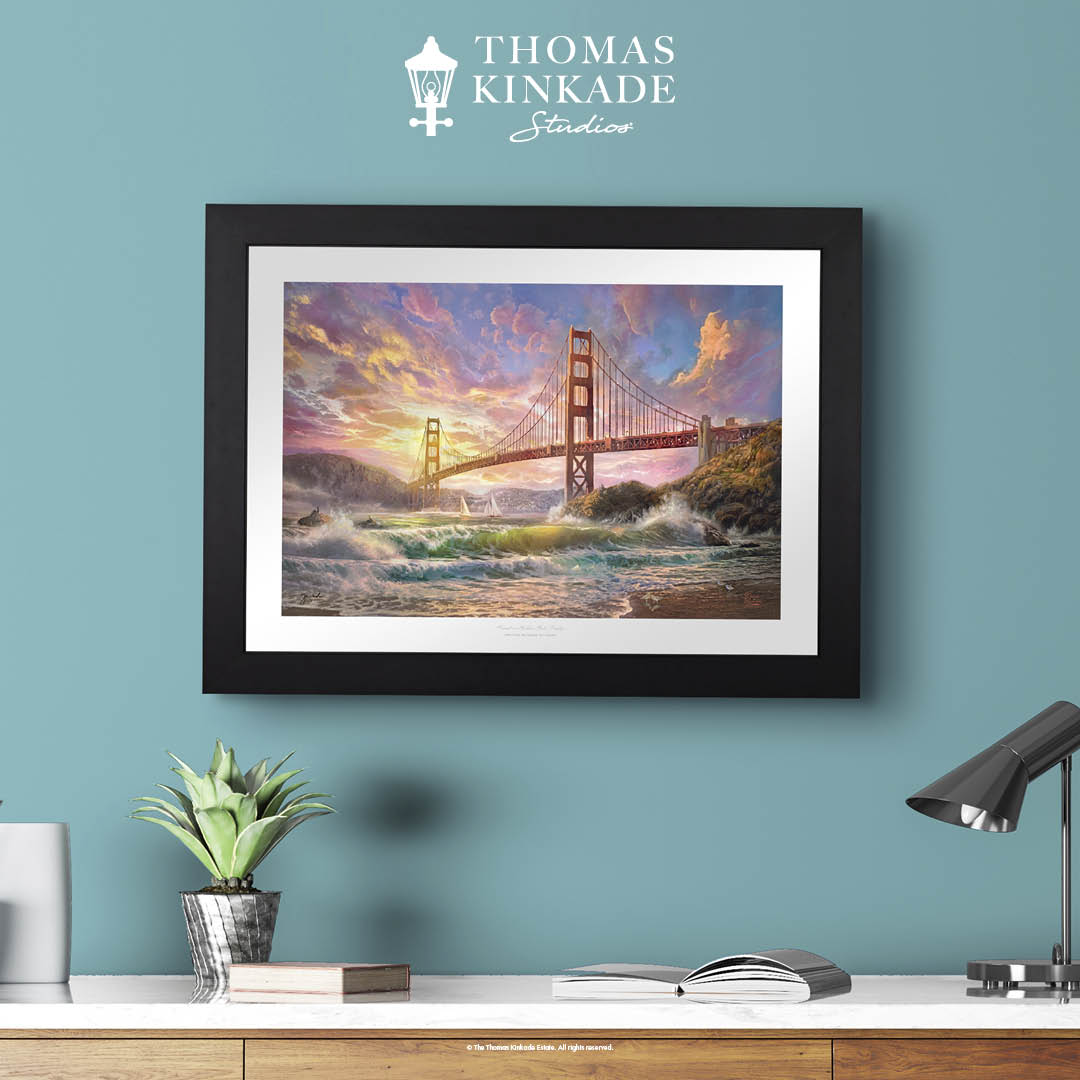 Collections Thomas Kinkade Studios   Art Of Entertainment   LE Art Prints 