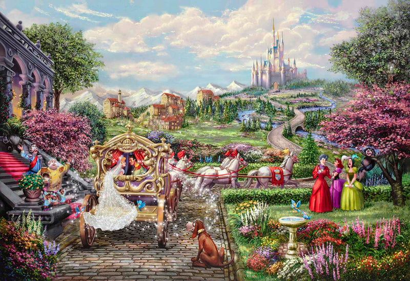 Disney Cinderella Happily Ever After by Thomas Kinkade Studios