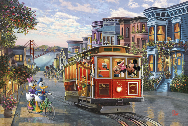 Disney Mickey and Minnie in San Francisco