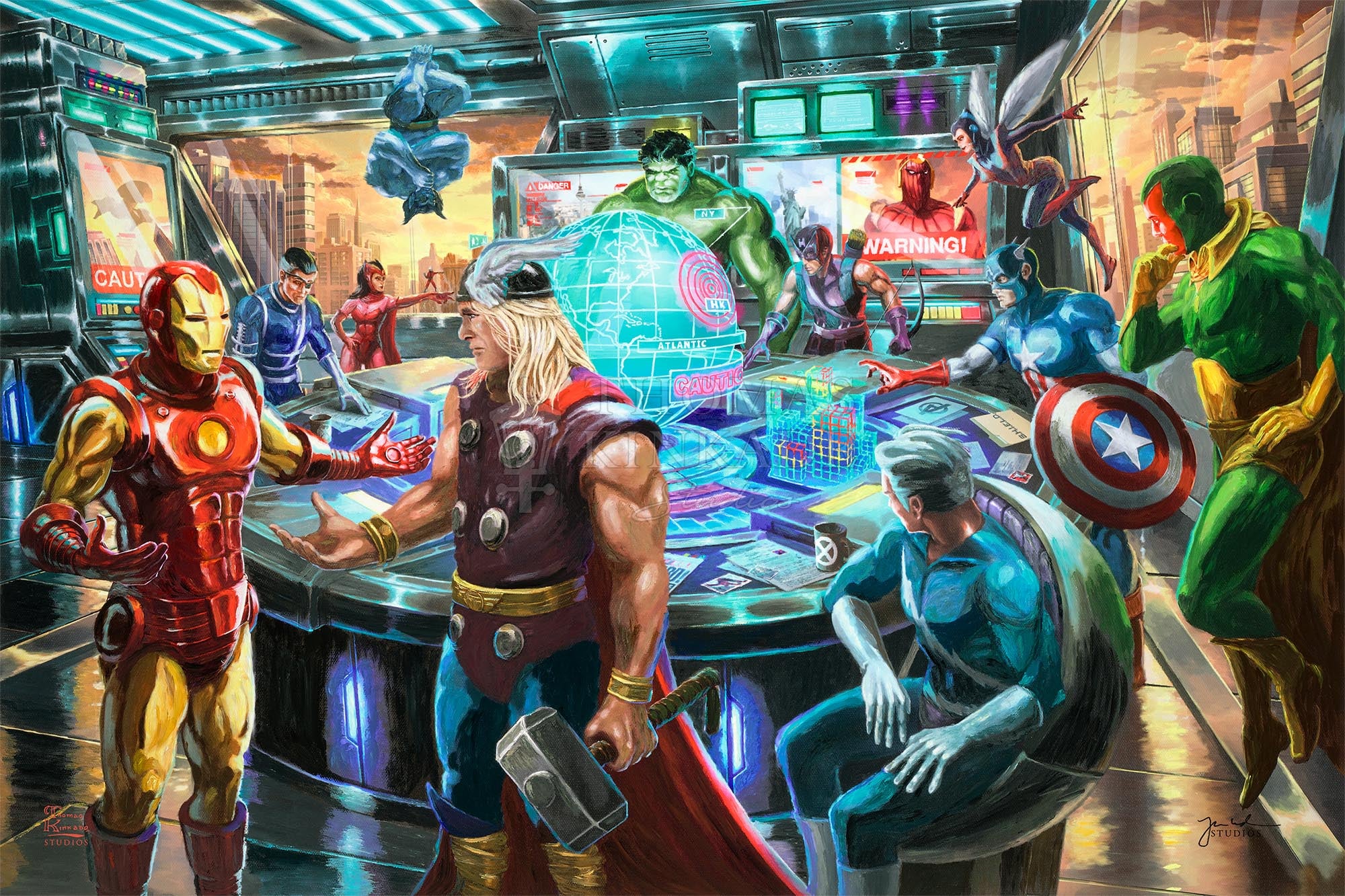 Marvel artwork store