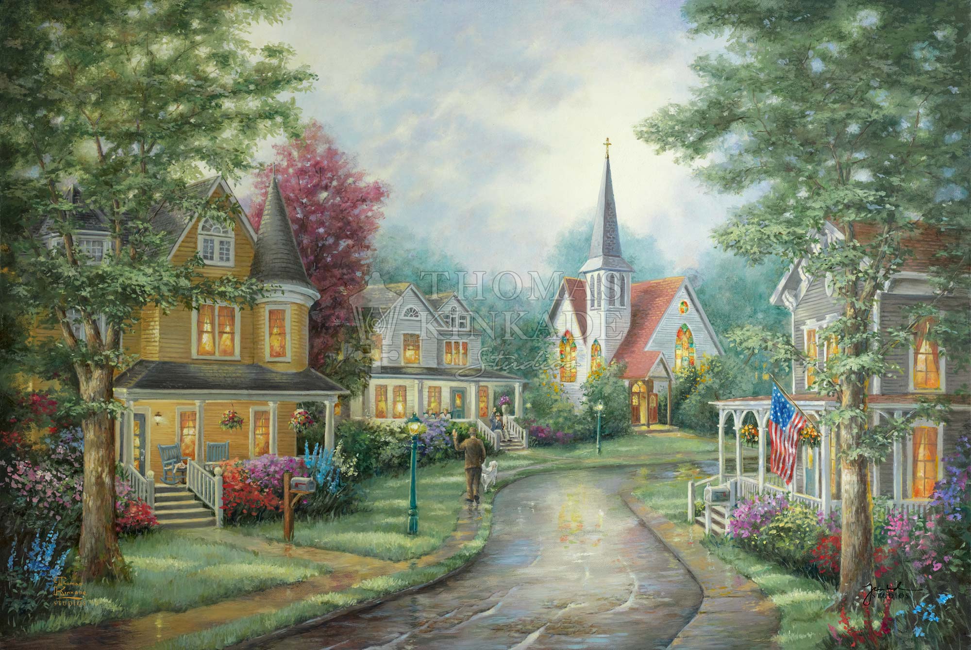The Artist Thomas Kinkade Thomas Kinkade Studios the-artist-thomas-kinkade-thomas-kinkade-studios