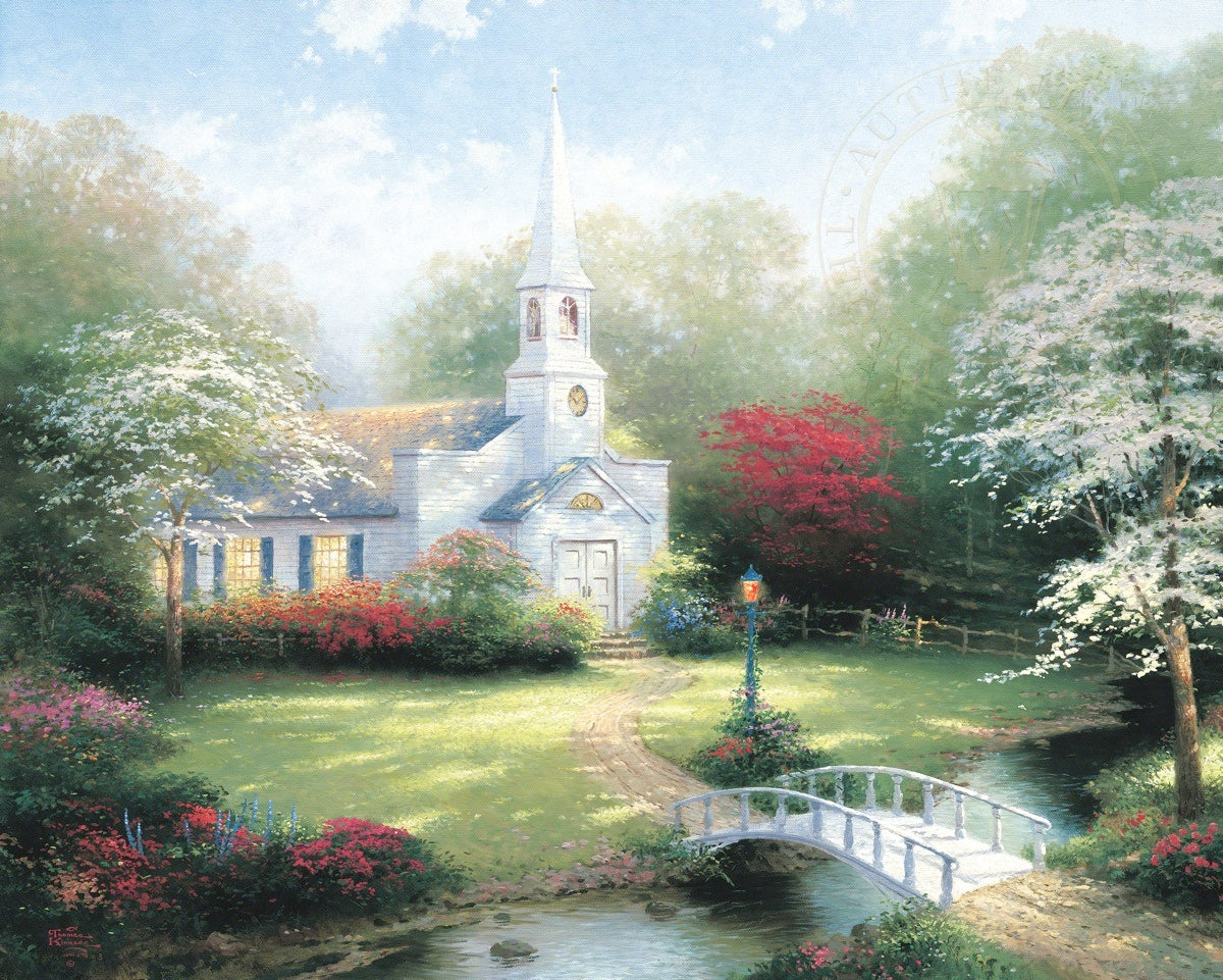 Hometown Chapel – Thomas Kinkade Studios