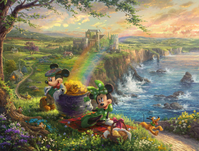 Disney Mickey and Minnie in Ireland