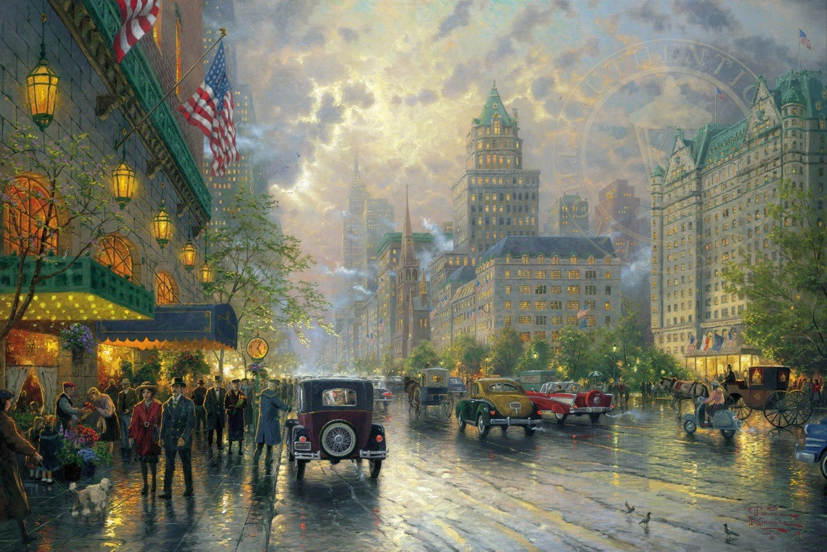 New York, Fifth Avenue – Thomas Kinkade Studios