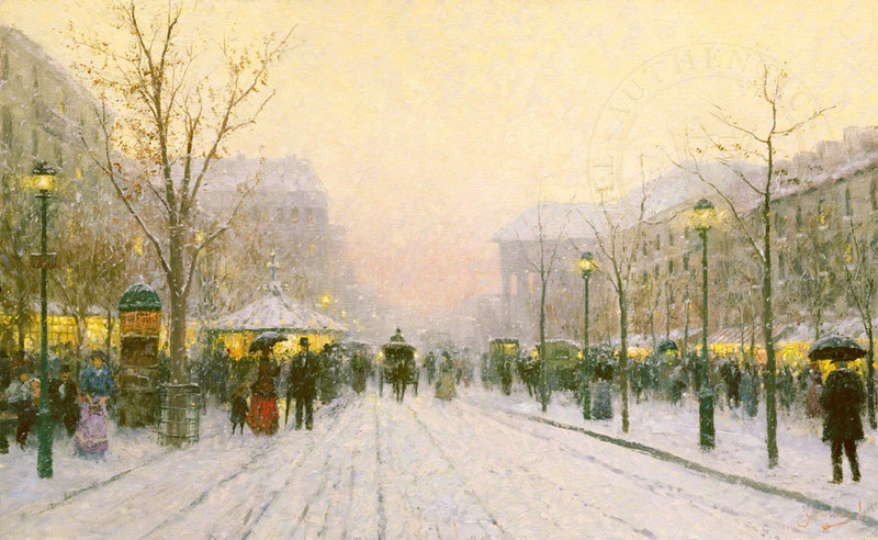 Paris Snowfall