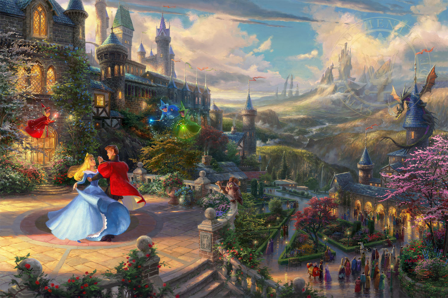 Browse Disney Art – Thomas Kinkade Studios