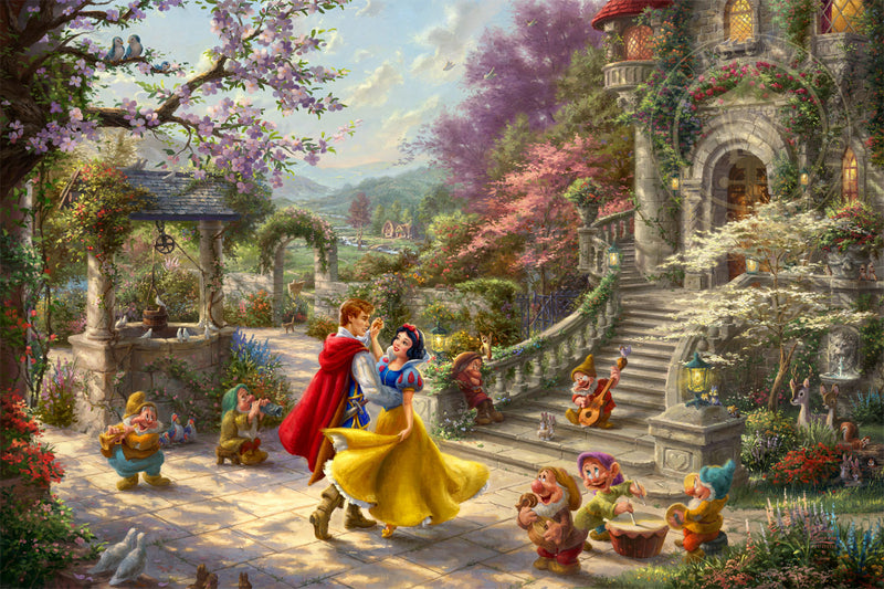 Disney Snow White Dancing in the Sunlight