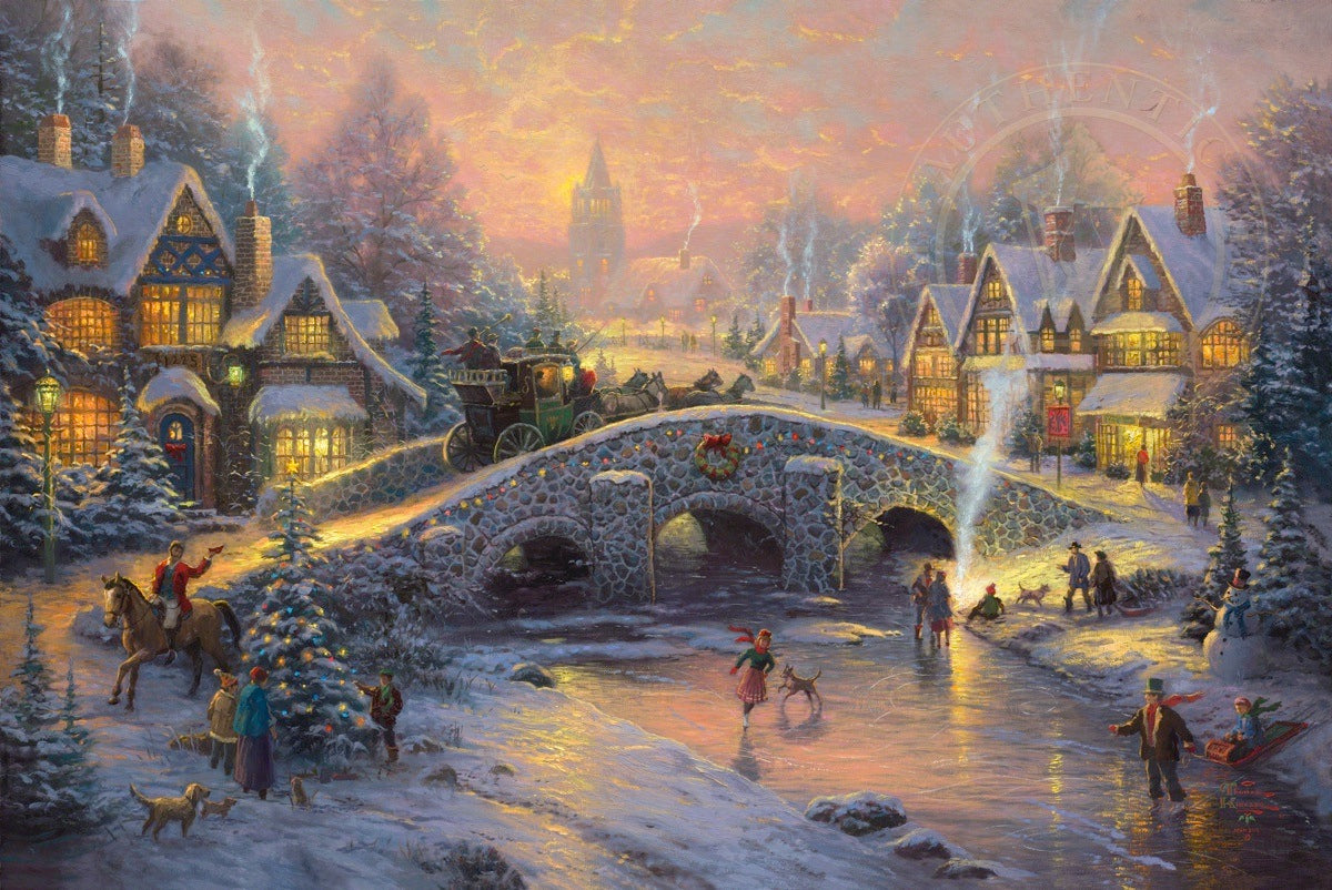 famous christmas paintings