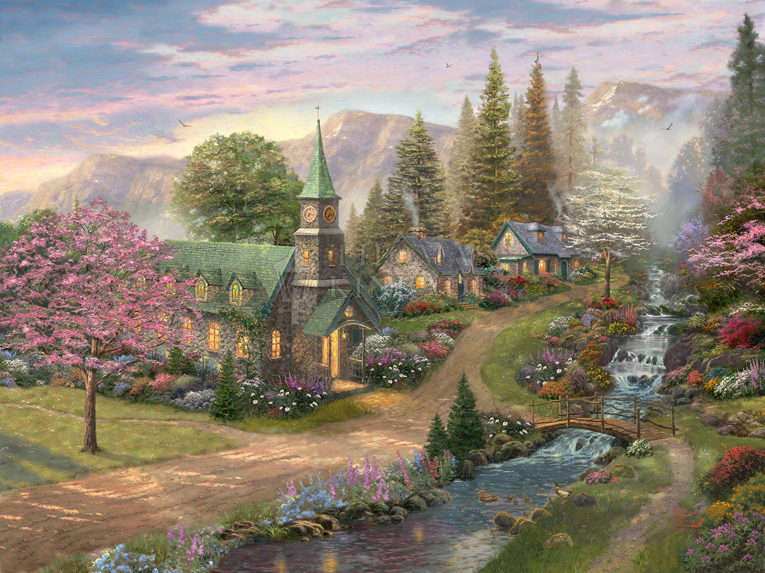 Browse Church Art Thomas Kinkade Studios