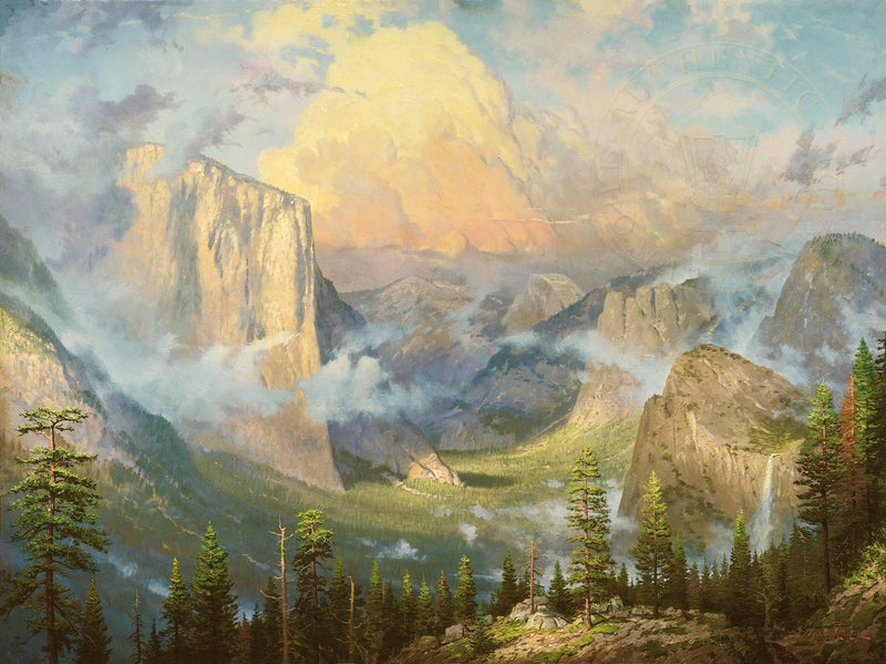 Yosemite Valley, Late Afternoon Light at Artist's Point