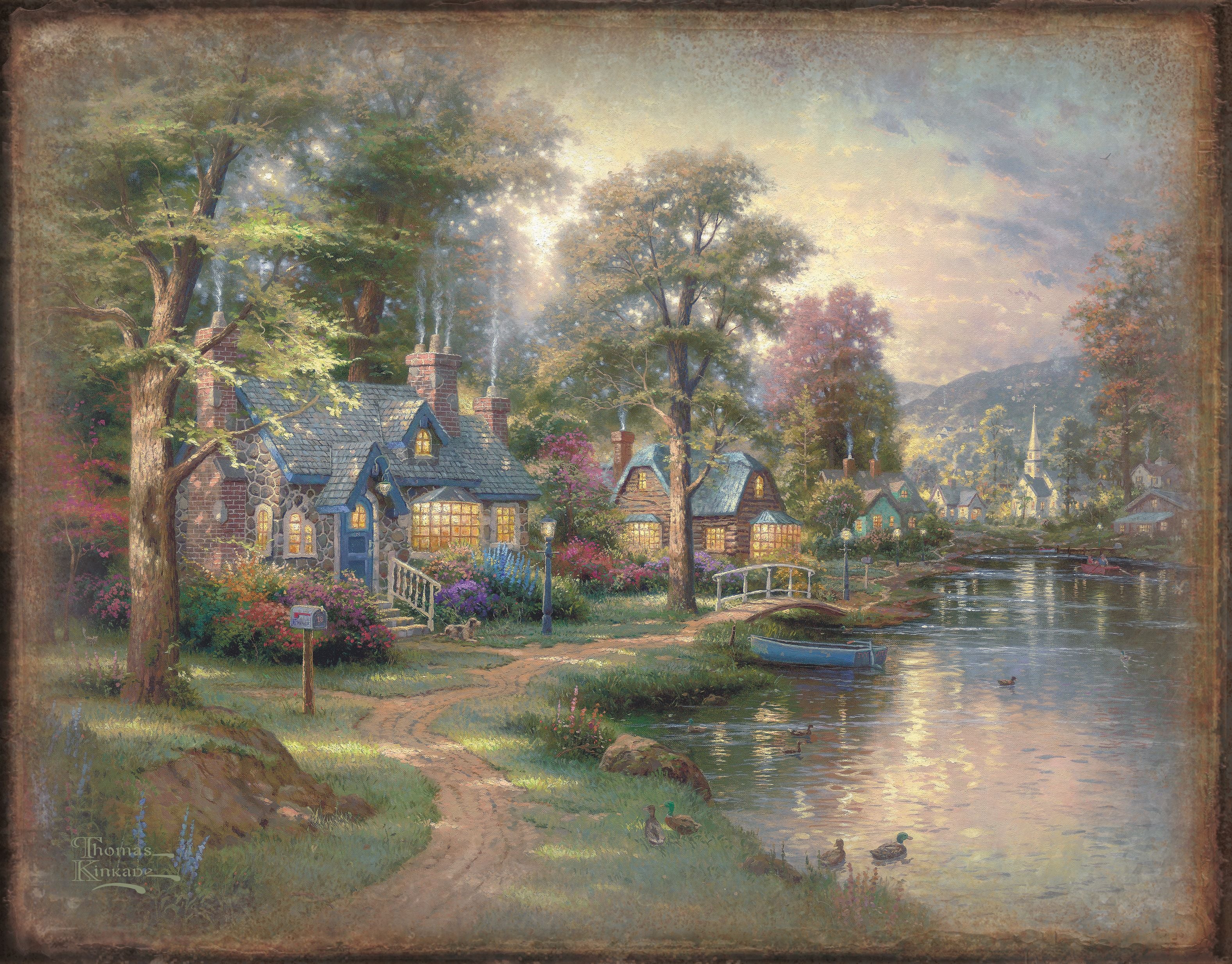 THOMAS 2024 KINKADE framed print