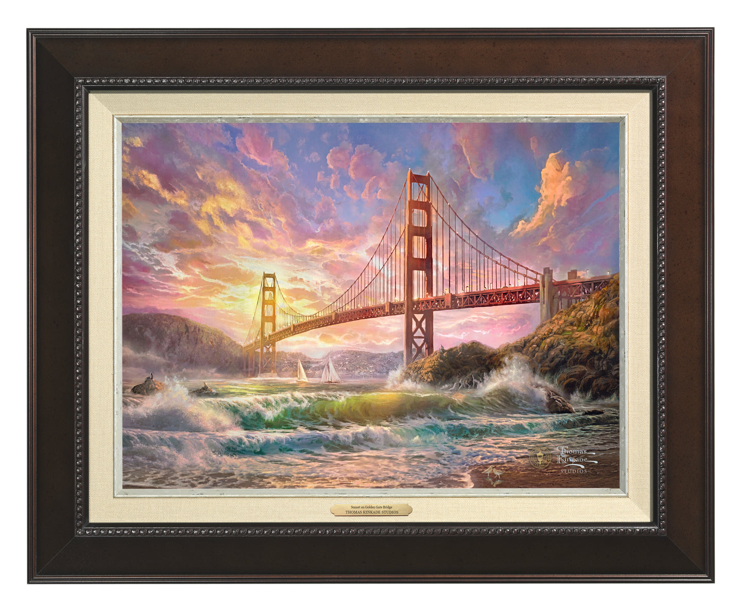 161424_f_CLF Sunset on Golden Gate Bridge 12X16 Classic - Expresso.jpg