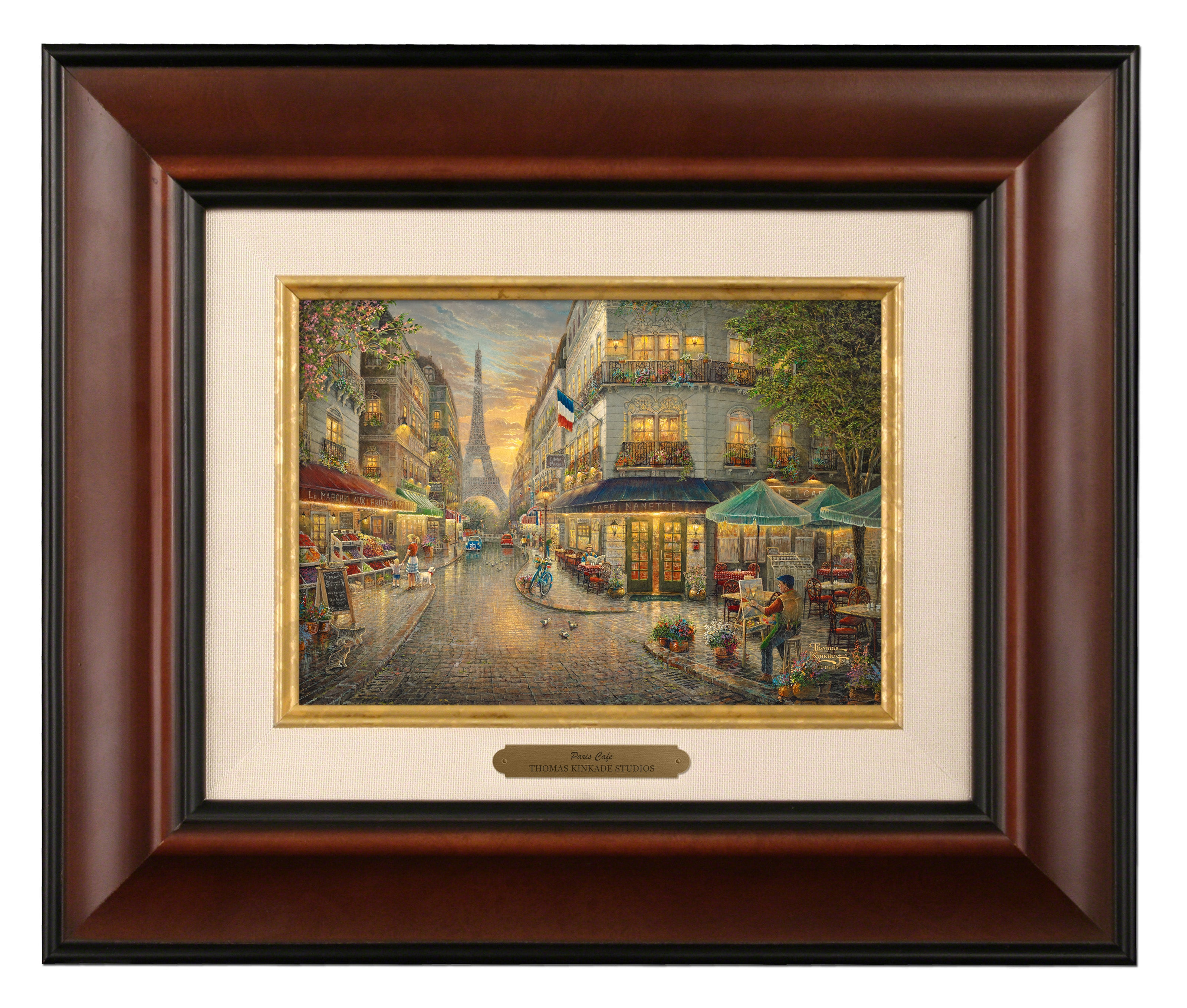 Paris Cafe - Brushworks – Thomas Kinkade Studios