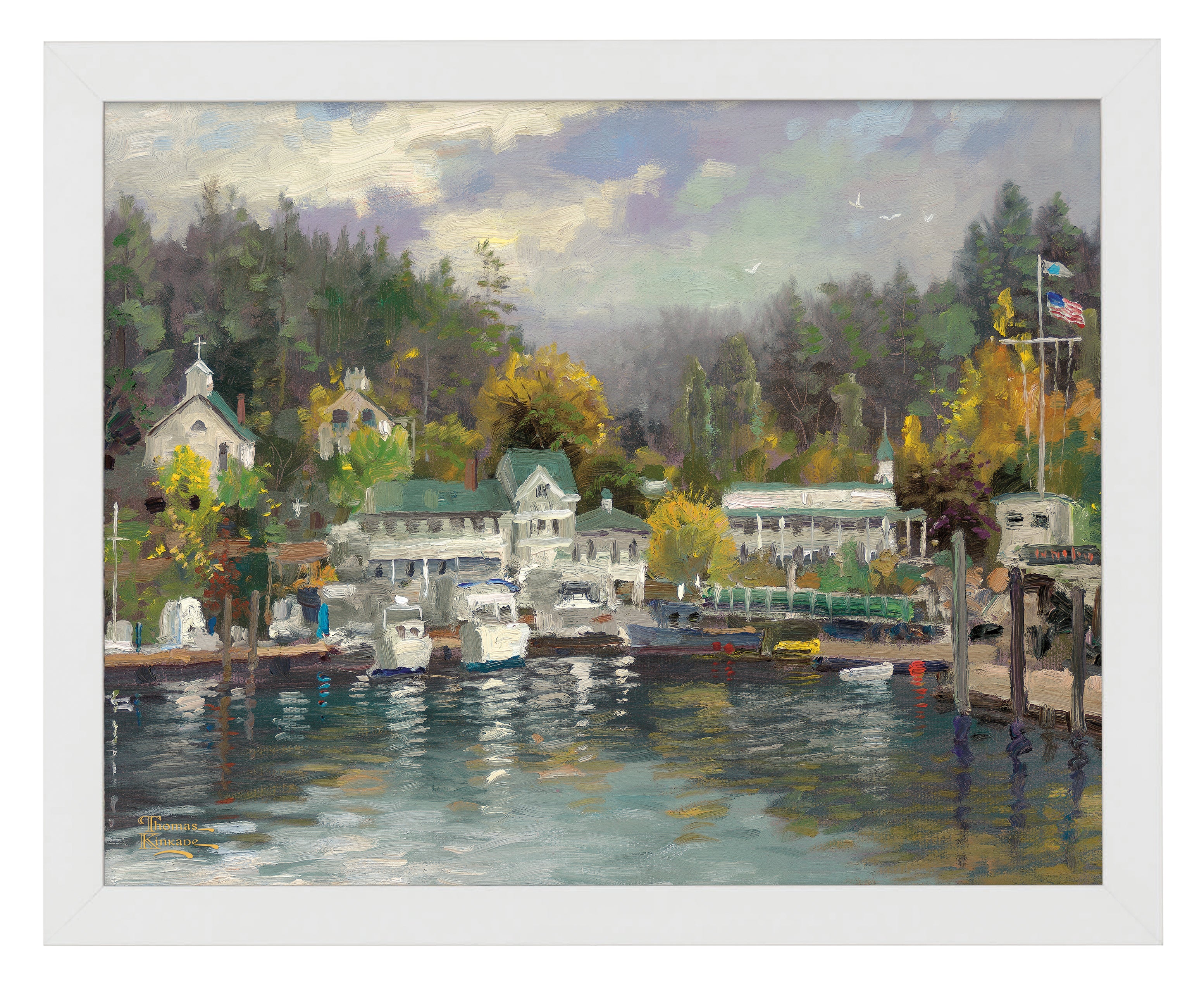 Roche Harbor - Art Prints – Thomas Kinkade Studios