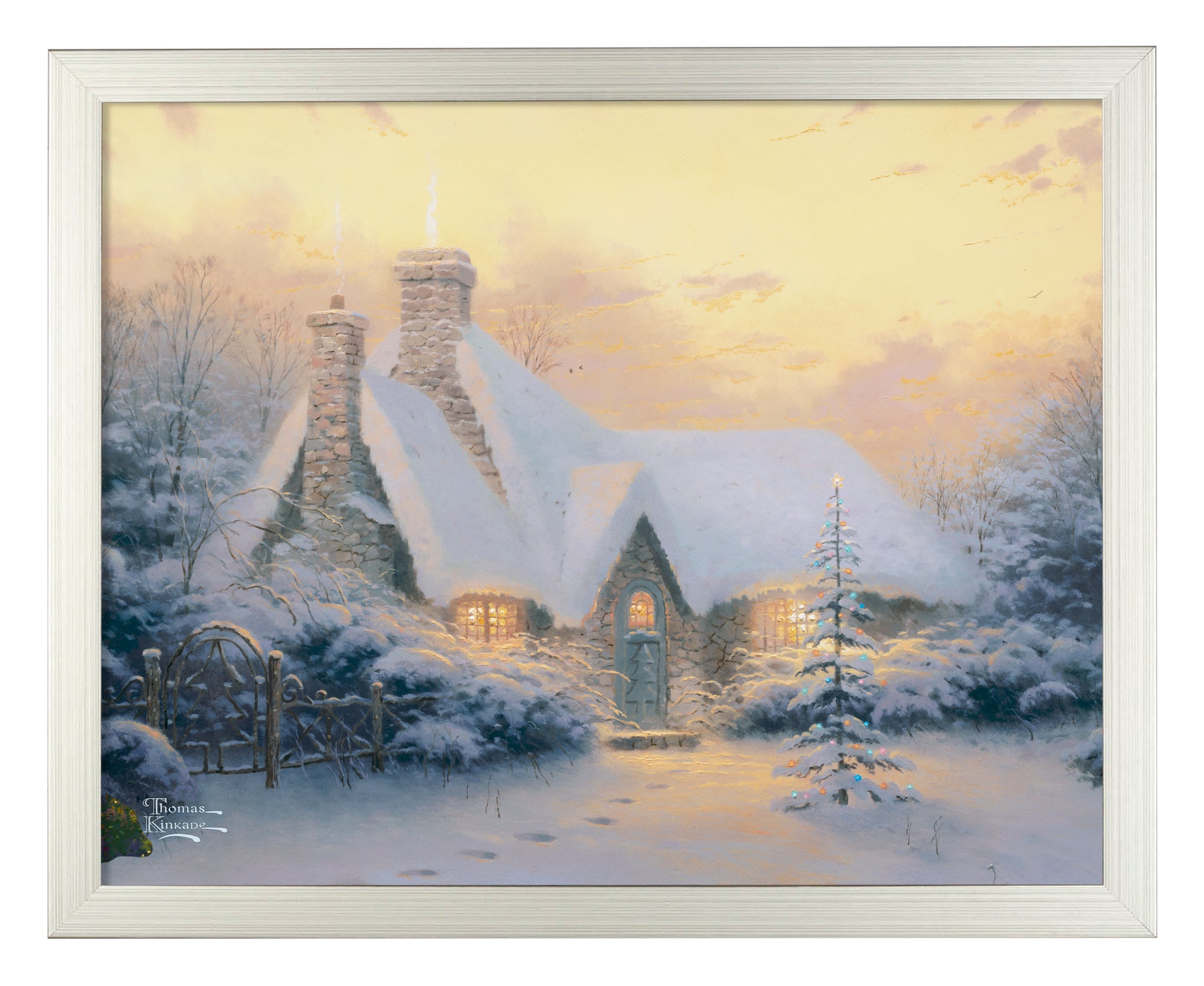162066_FRA Christmas Tree Cottage 11X14 Art Print SF.jpg
