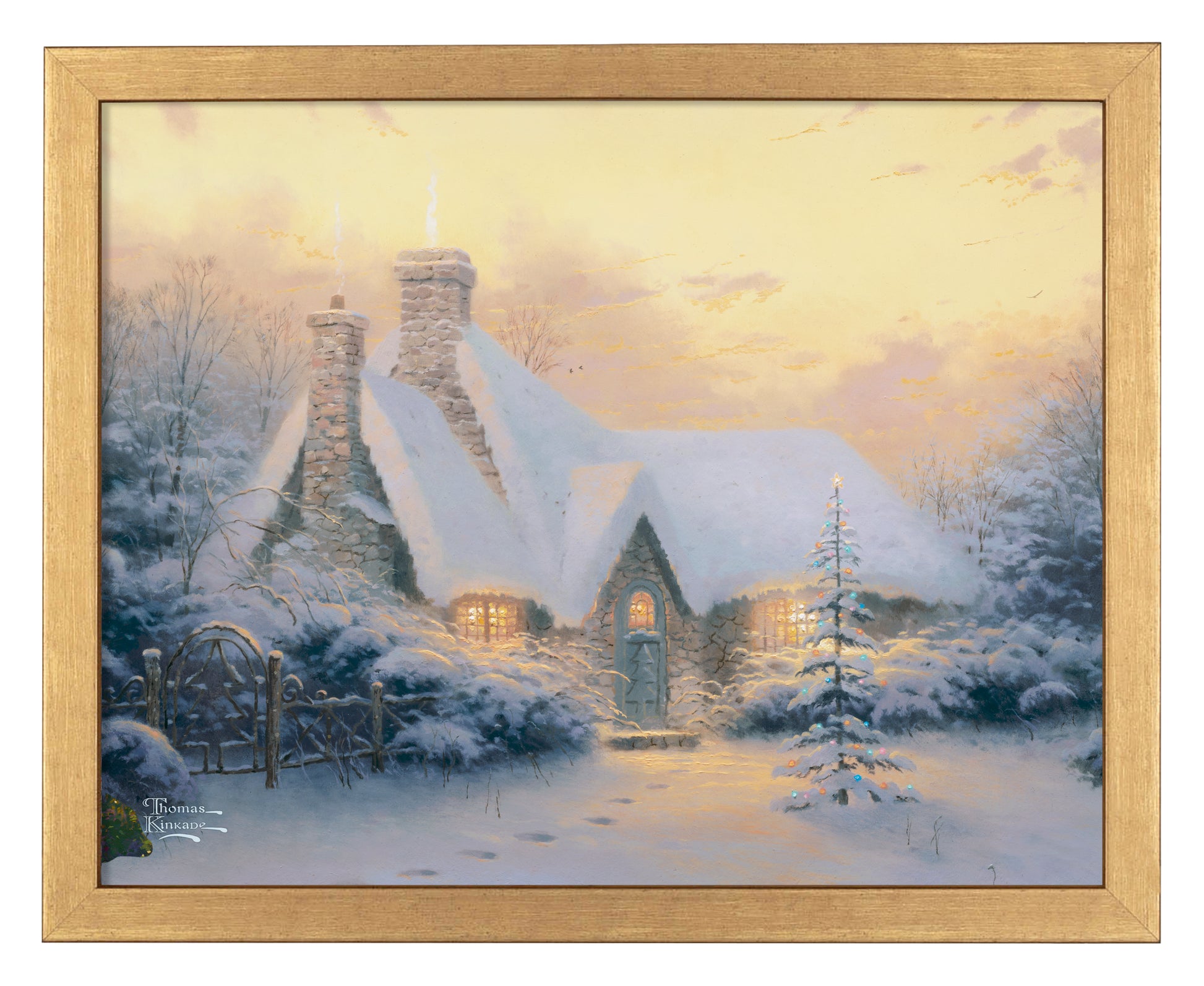 162068_FRA Christmas Tree Cottage 11X14 Art Print GF.jpg