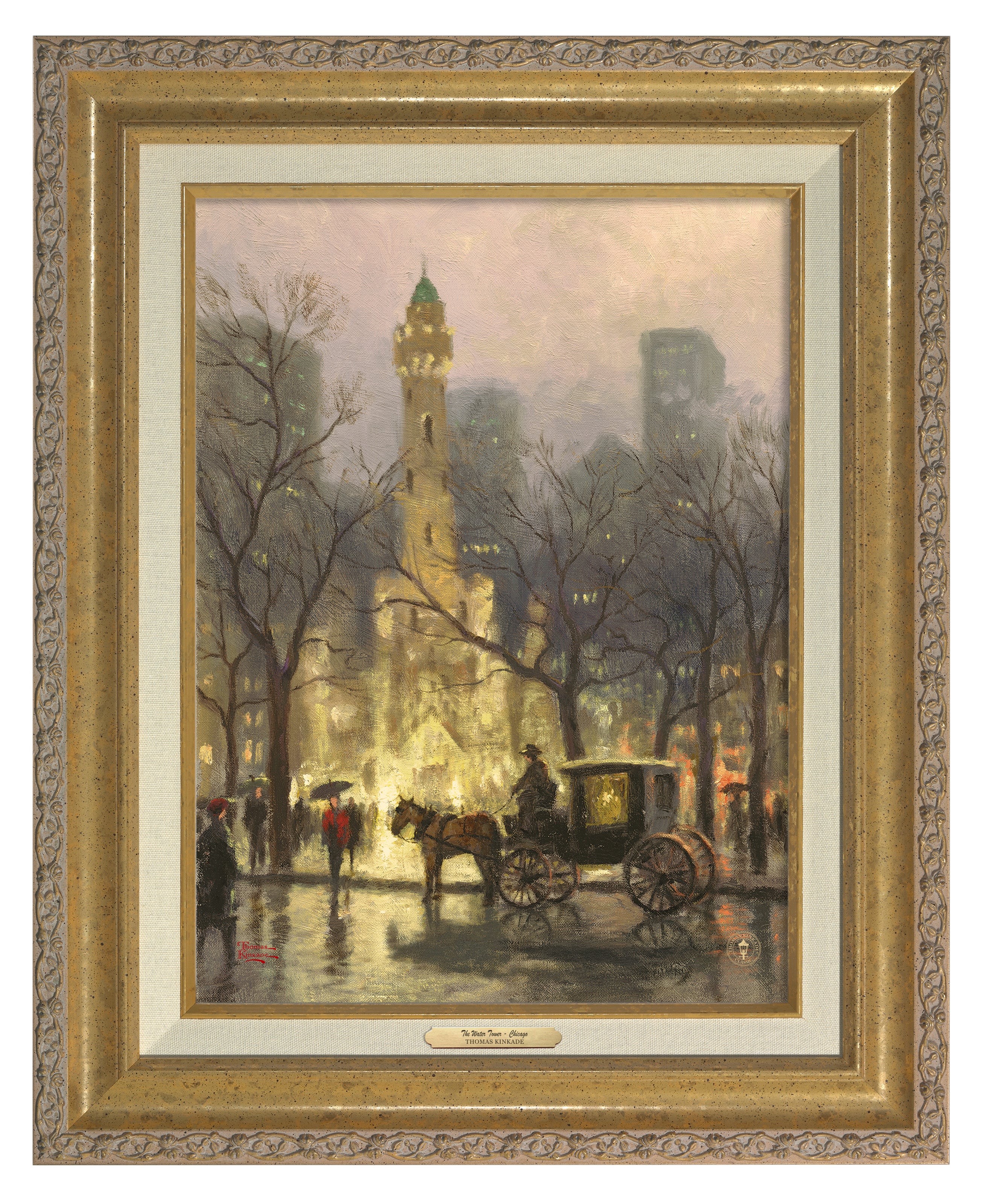 The Water Tower, Chicago - Canvas Classics – Thomas Kinkade Studios