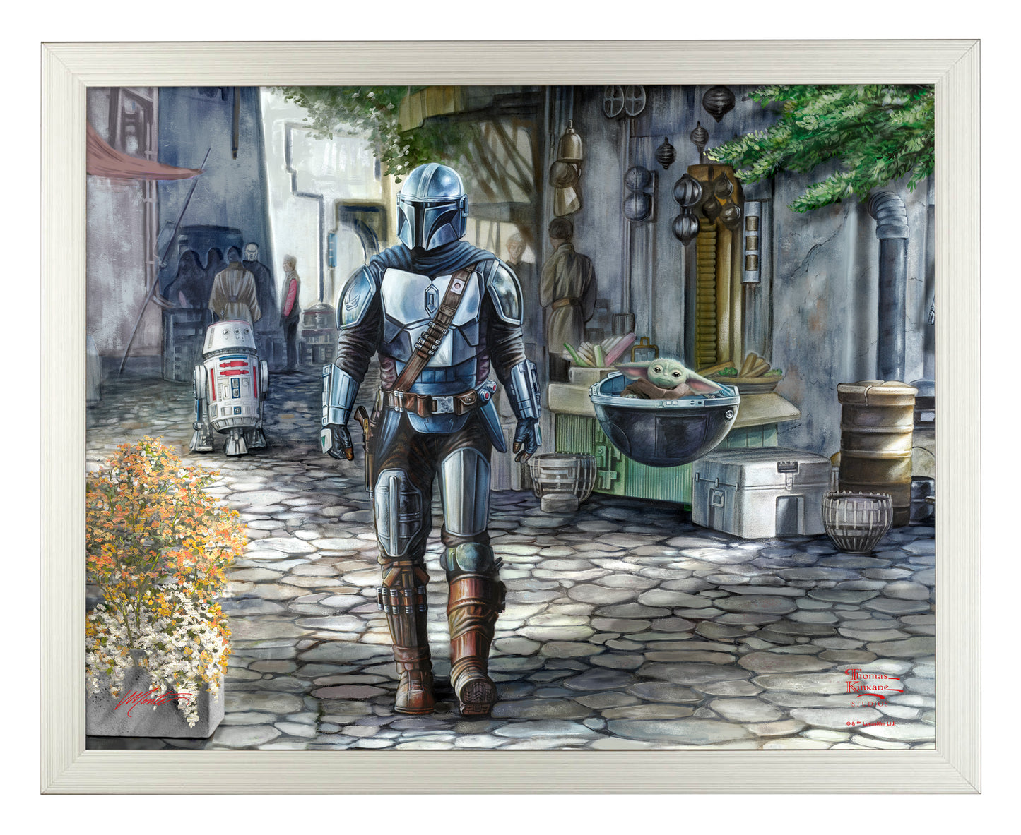 163645_f_The Mandalorian a Welcome Sight_11x14_Silver_FRA.jpg