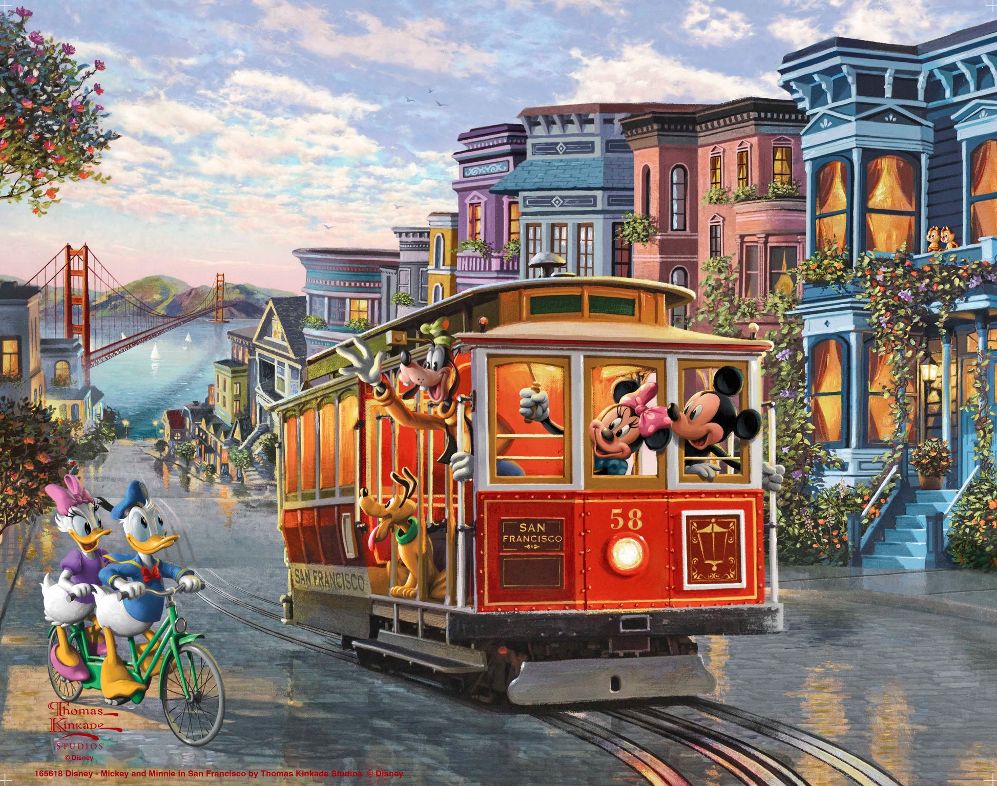 165618_GFT Disney Mickey and Minnie in San Francisco 11X14 ART PRINT.jpg
