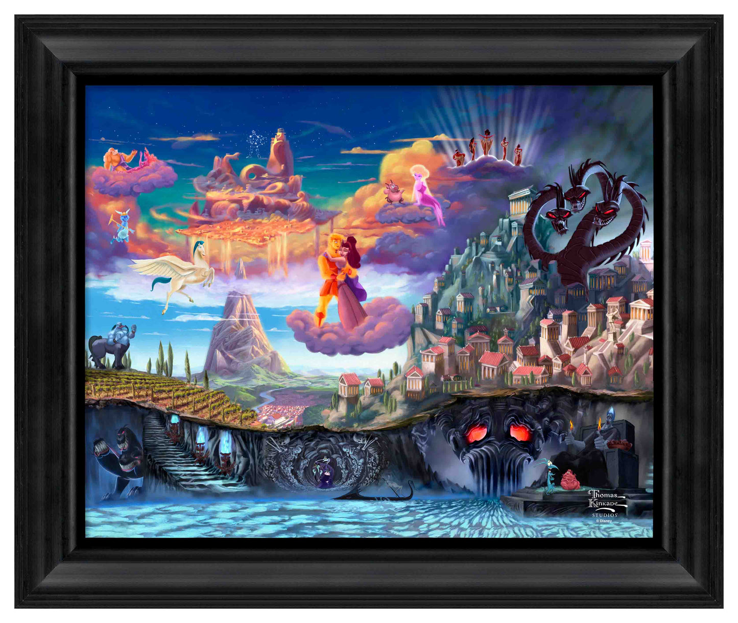 167722_Disney Hercules_16x20_Black_BSV FRAMED.jpg